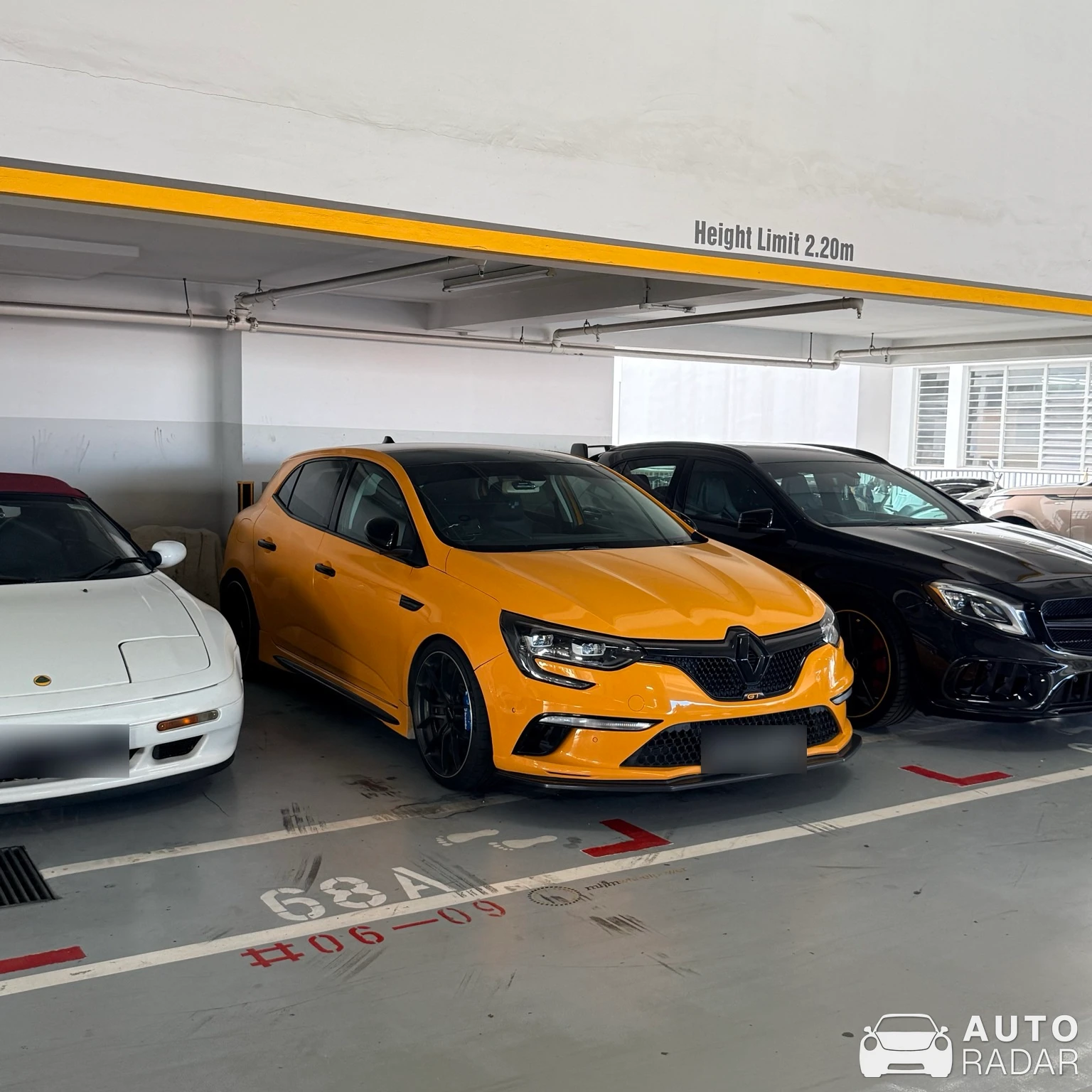 Renault Mégane RS Trophy 2018 spotted in Singapore