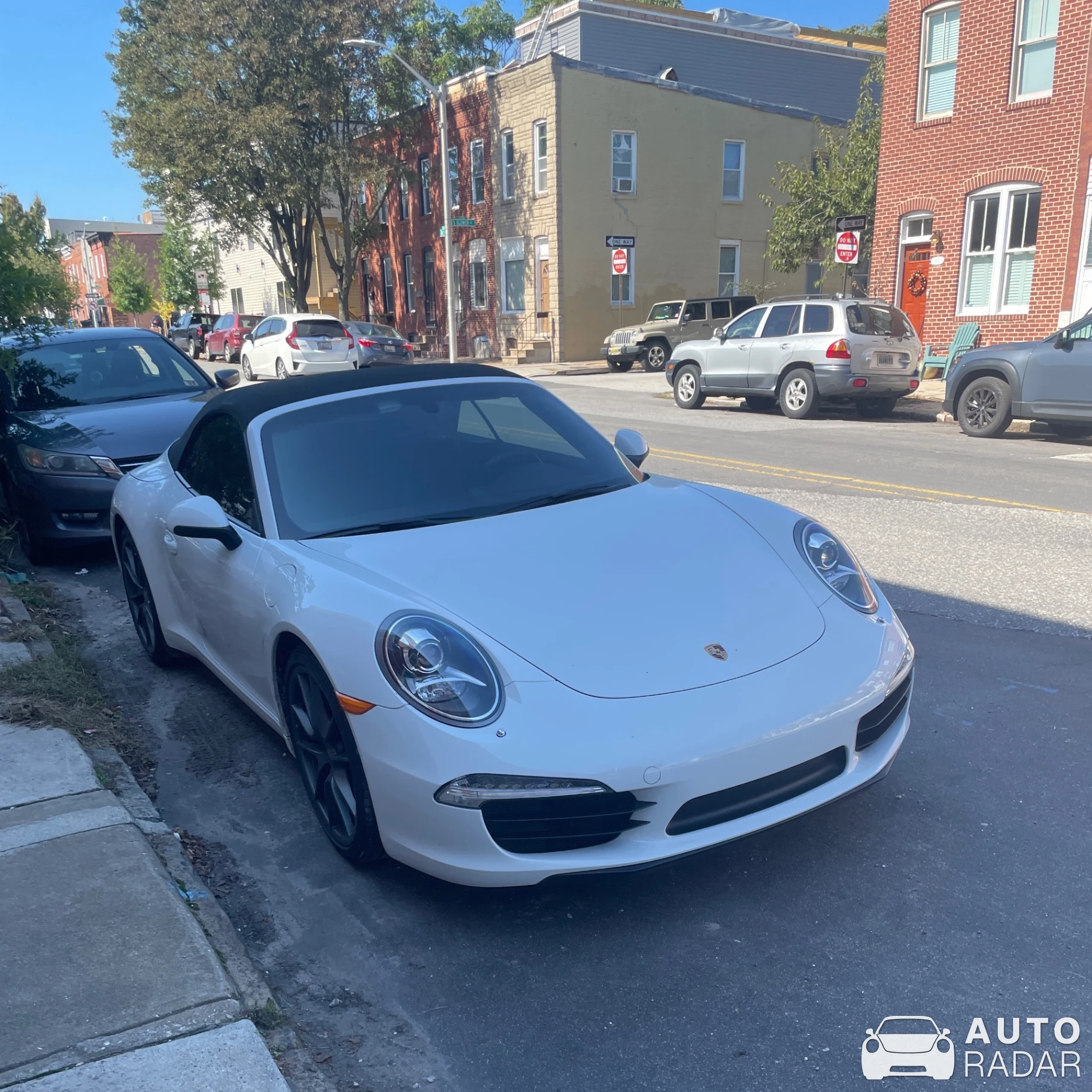 Porsche 991 Carrera Cabriolet MkI spotted in Baltimore, United States