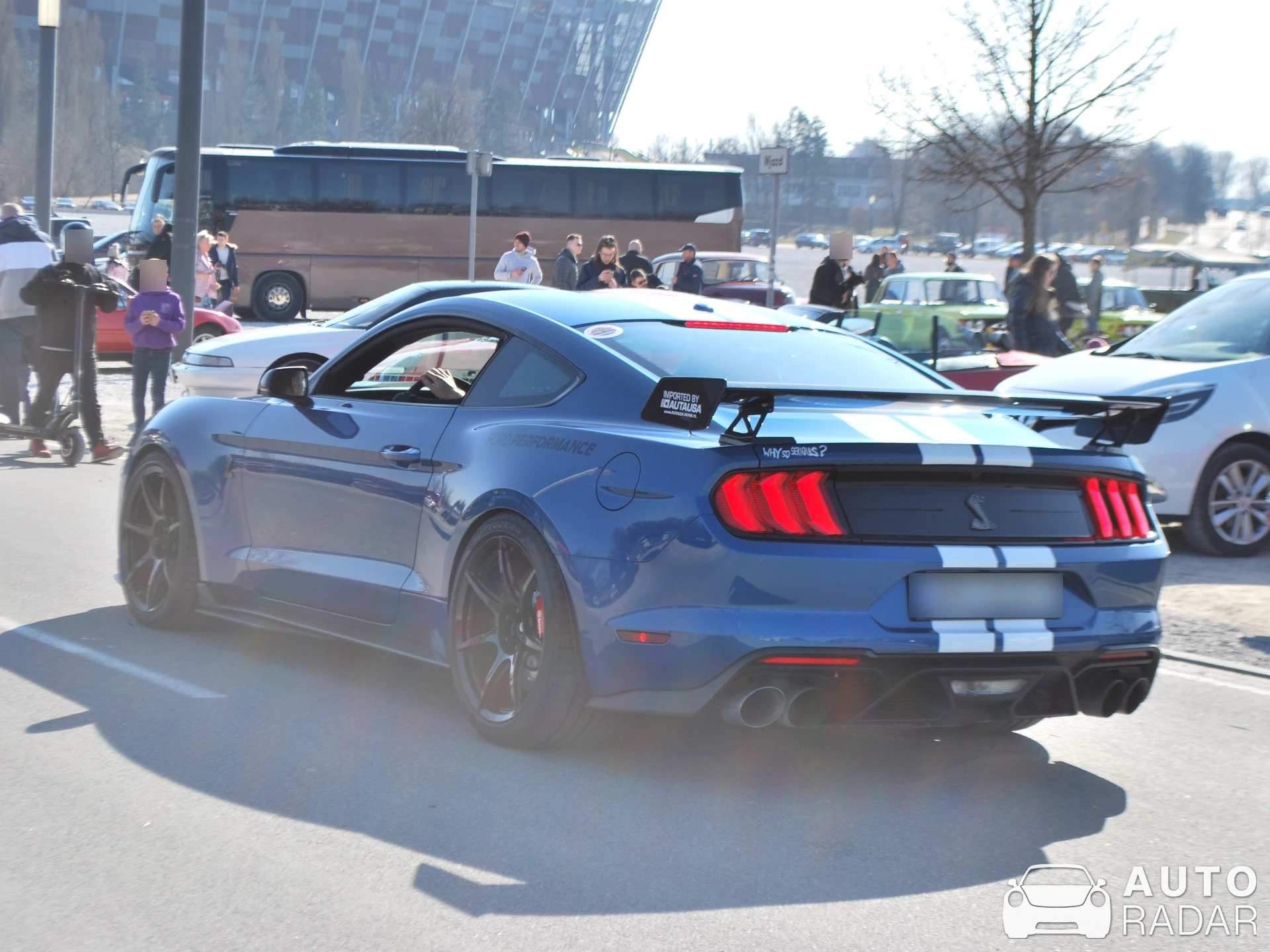 Ford Mustang Shelby GT500 2020 spotted in Warszawa