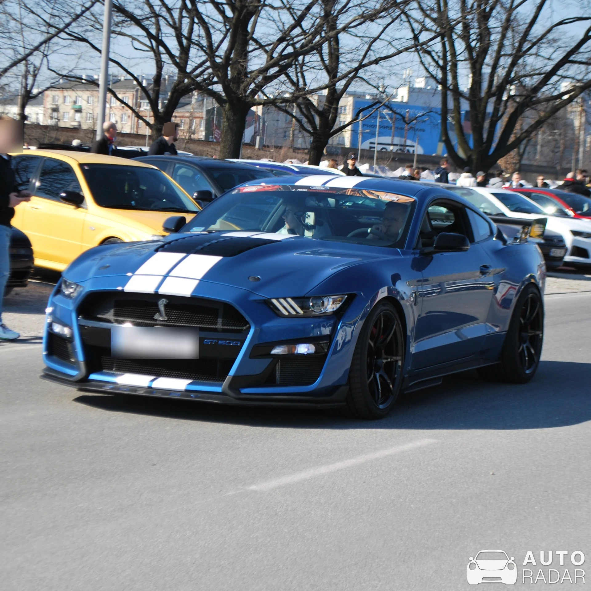 Ford Mustang Shelby GT500 2020 spotted in Warszawa, Poland