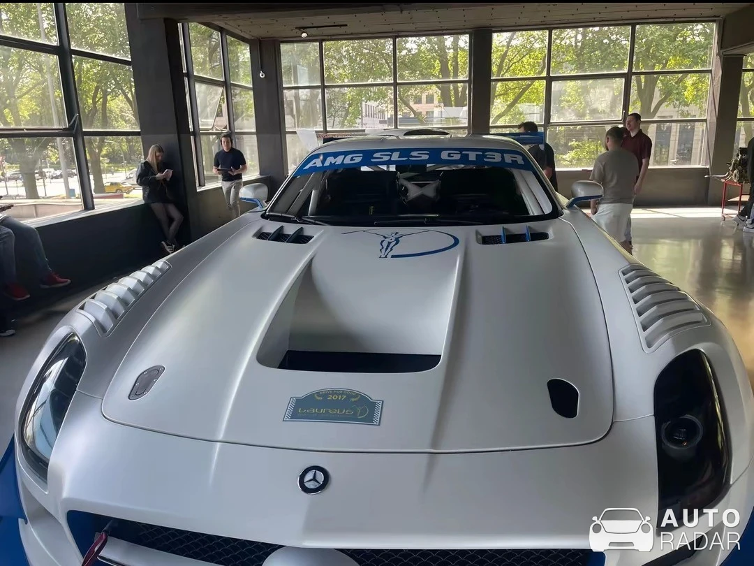 Mercedes-Benz SLS AMG GT3 45th Anniversary spotted in Dortmund
