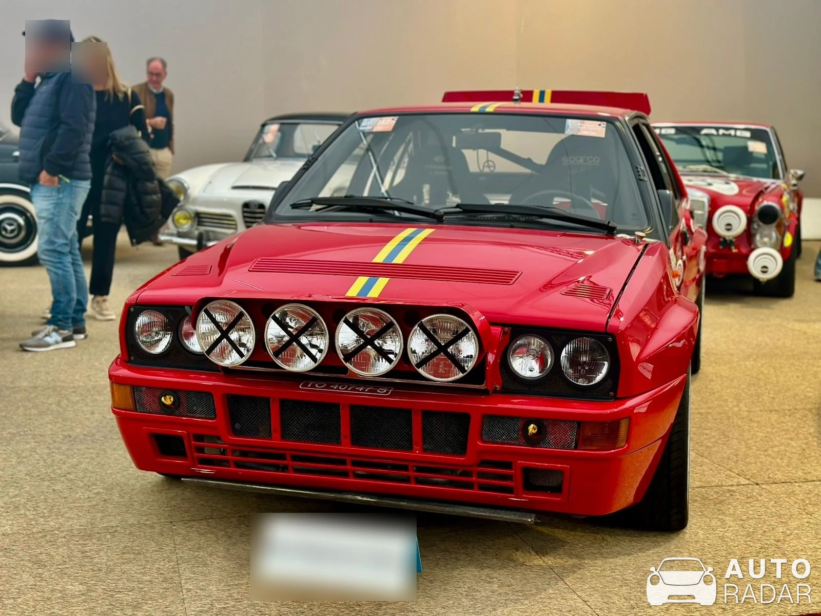 Lancia Delta HF Turbo Rallye spotted in Knokke-Heist
