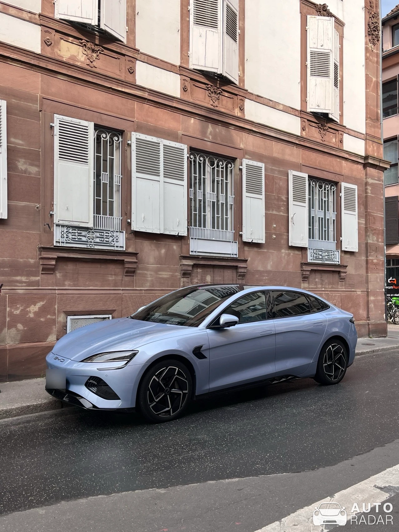 BYD Seal spotted in Strasbourg