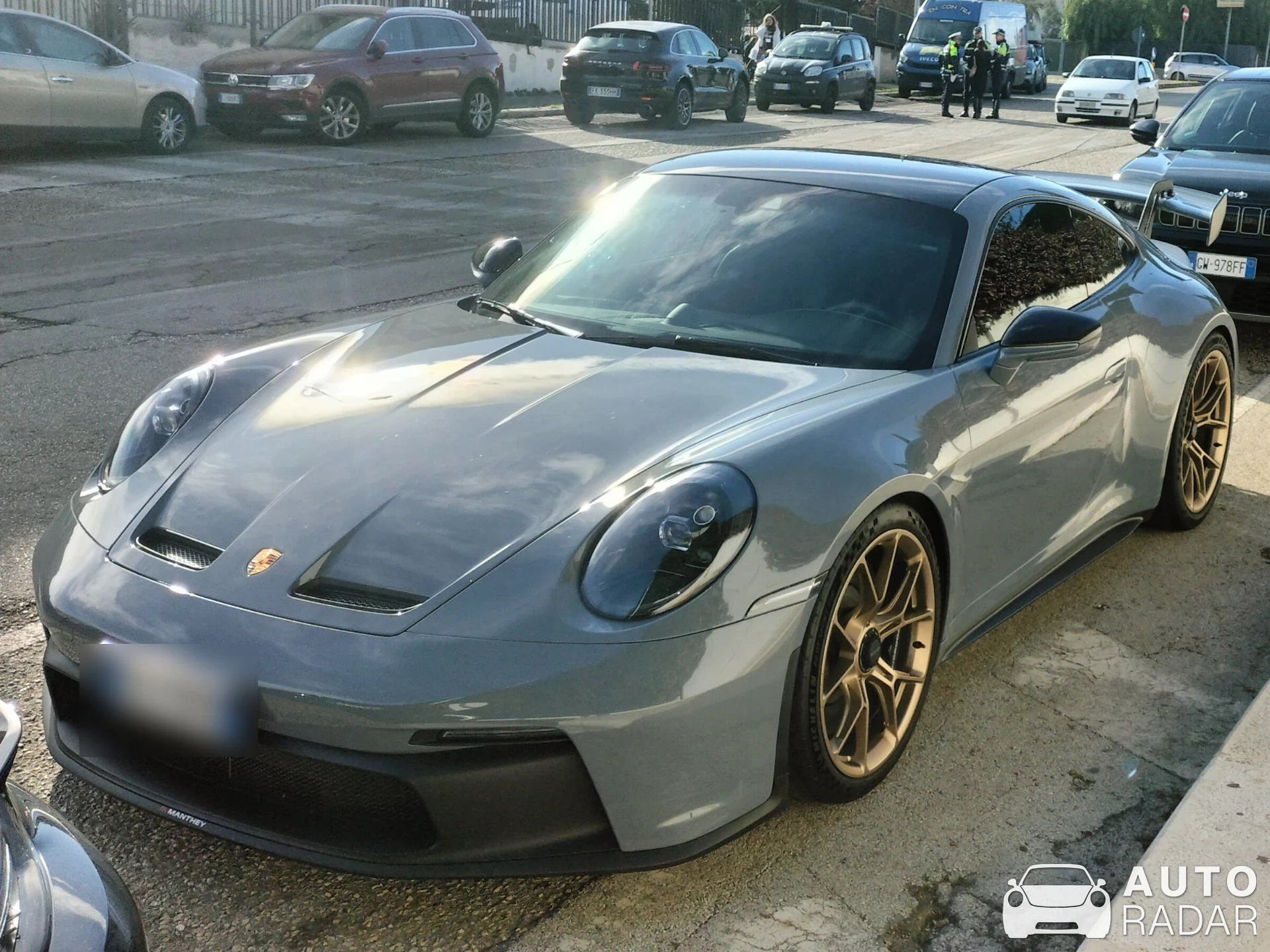 Porsche 992 GT3 MkI spotted in Bari, Italy