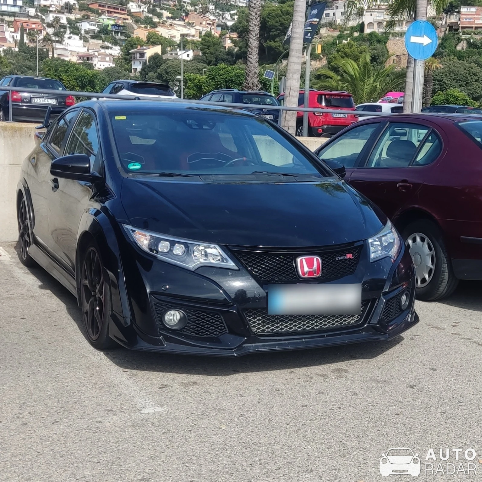 Honda Civic Type-R 2015 spotted in Barcelona, Spain