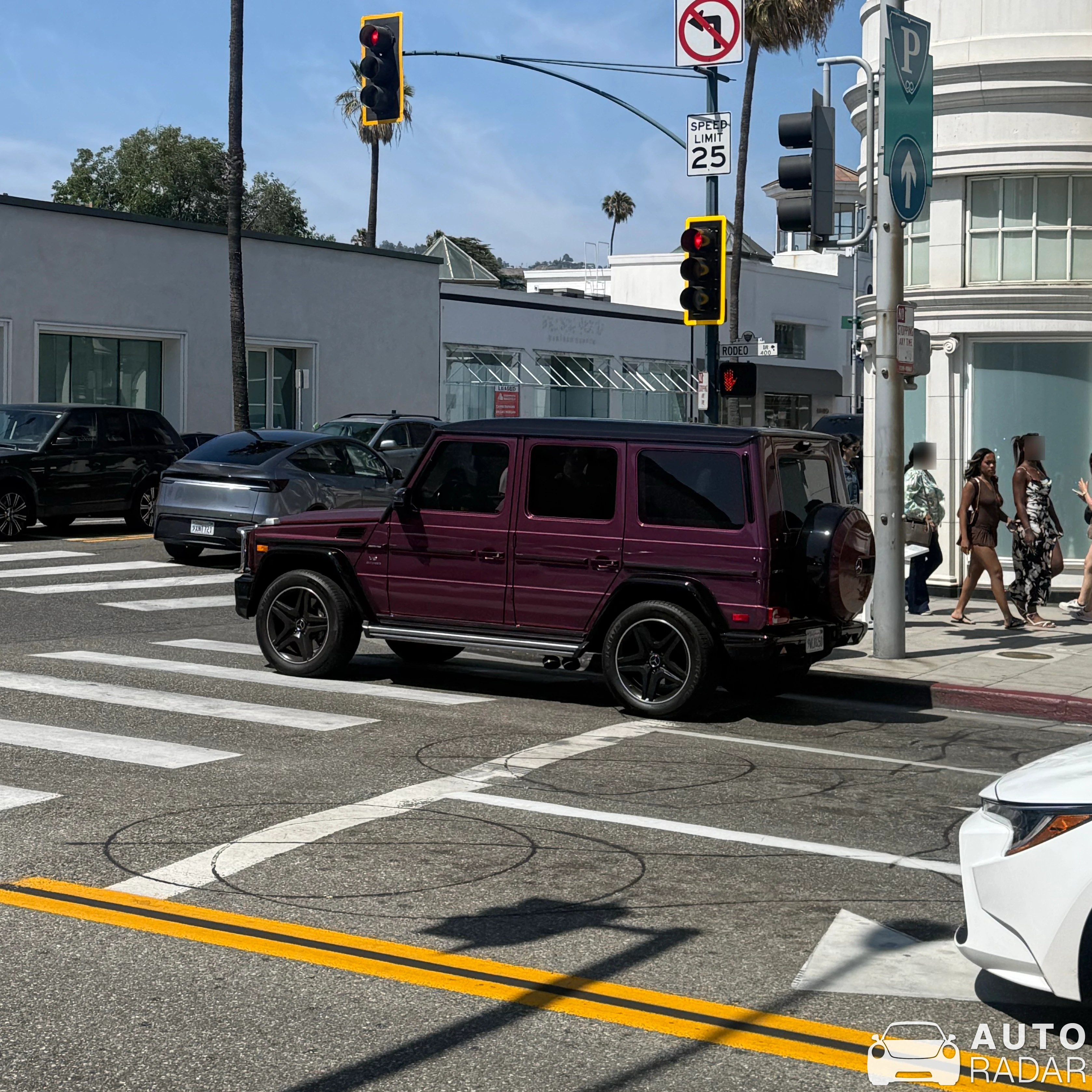 Mercedes-Benz G 63 AMG Crazy Color Edition spotted in Beverly Hills