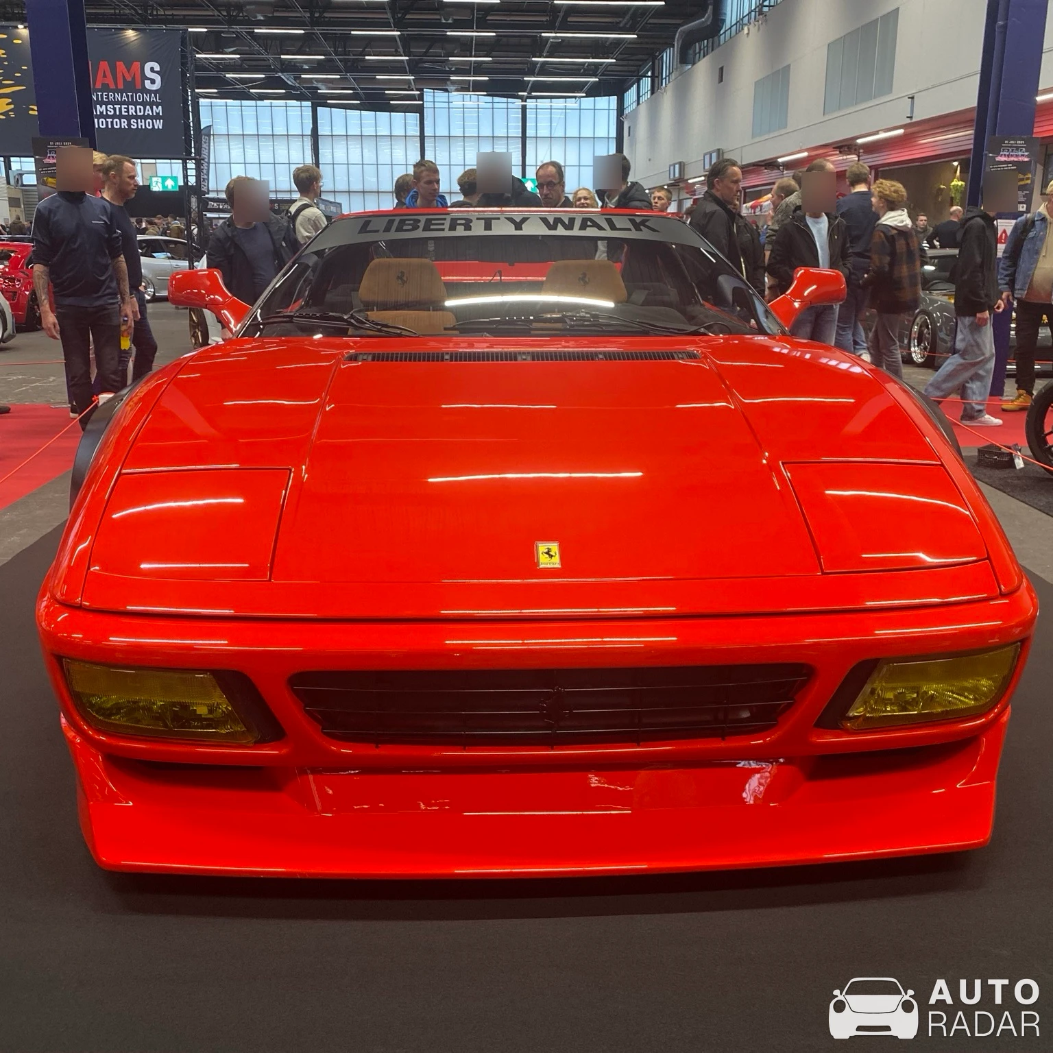 Ferrari F430 Liberty Walk Widebody spotted in Amsterdam