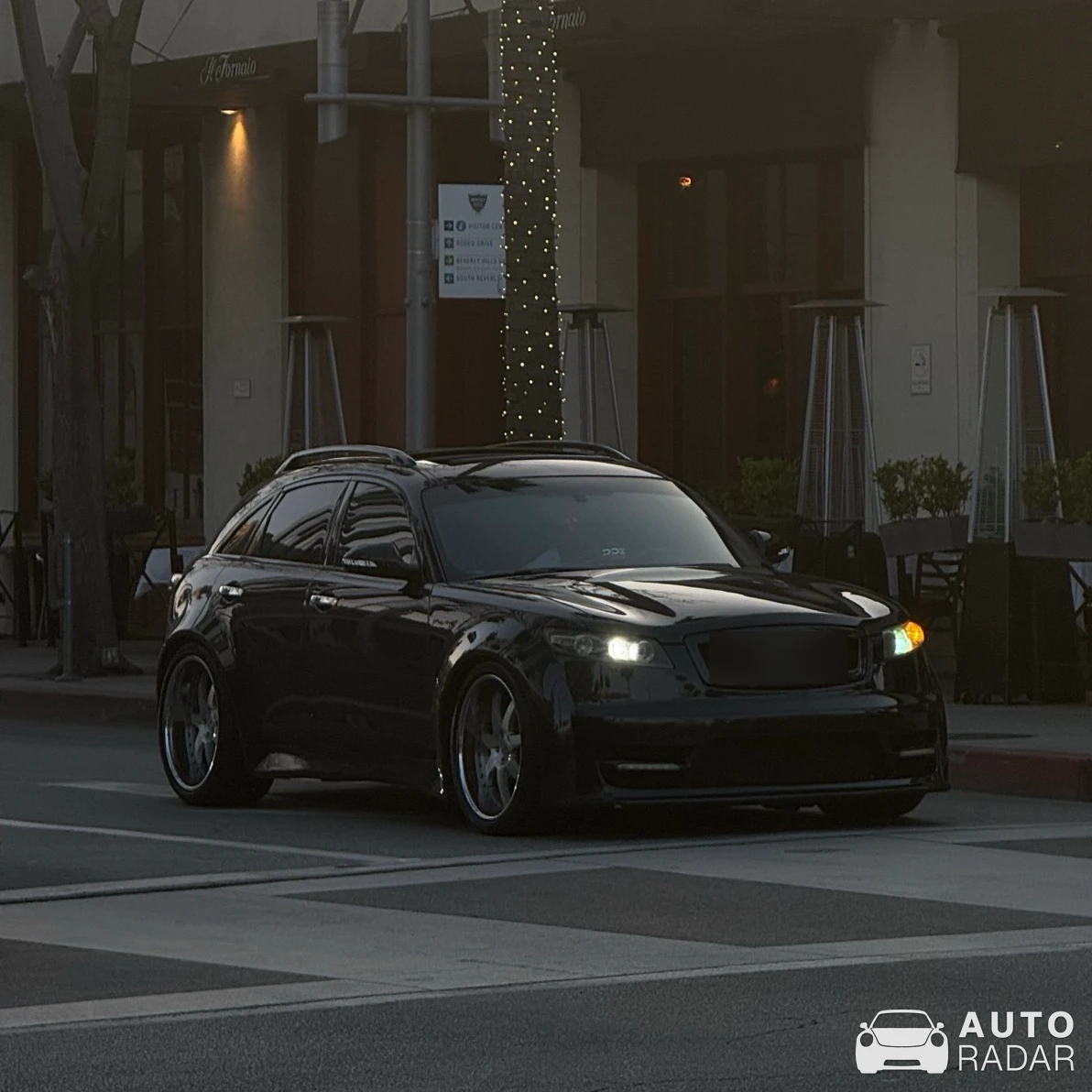 Infiniti FX spotted in Beverly Hills