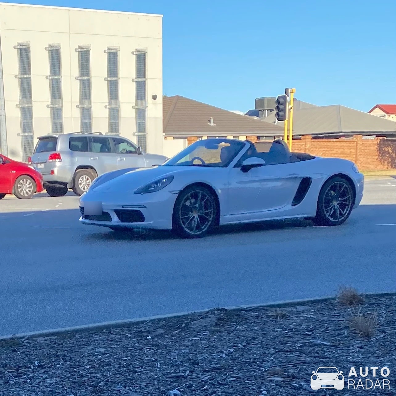 Porsche 718 Boxster spotted in Lathlain, Australia