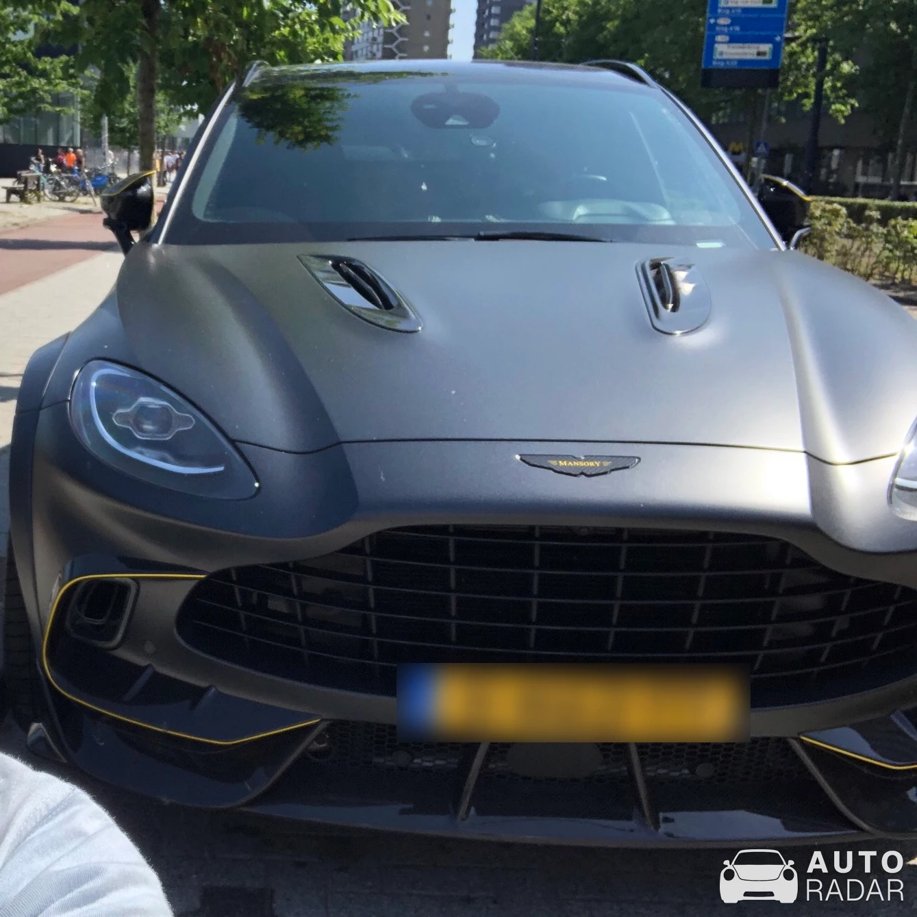 Aston Martin Mansory DBX spotted in Berkel en Rodenrijs