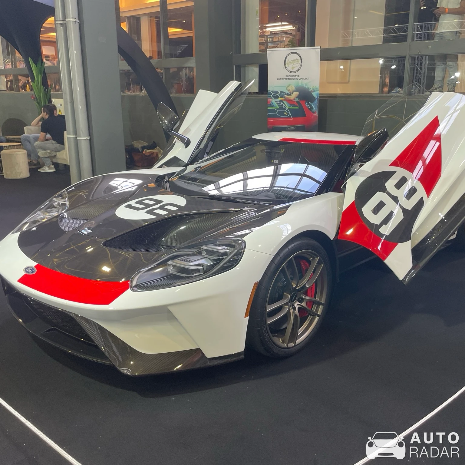 Ford GT Heritage Edition spotted in Oostende