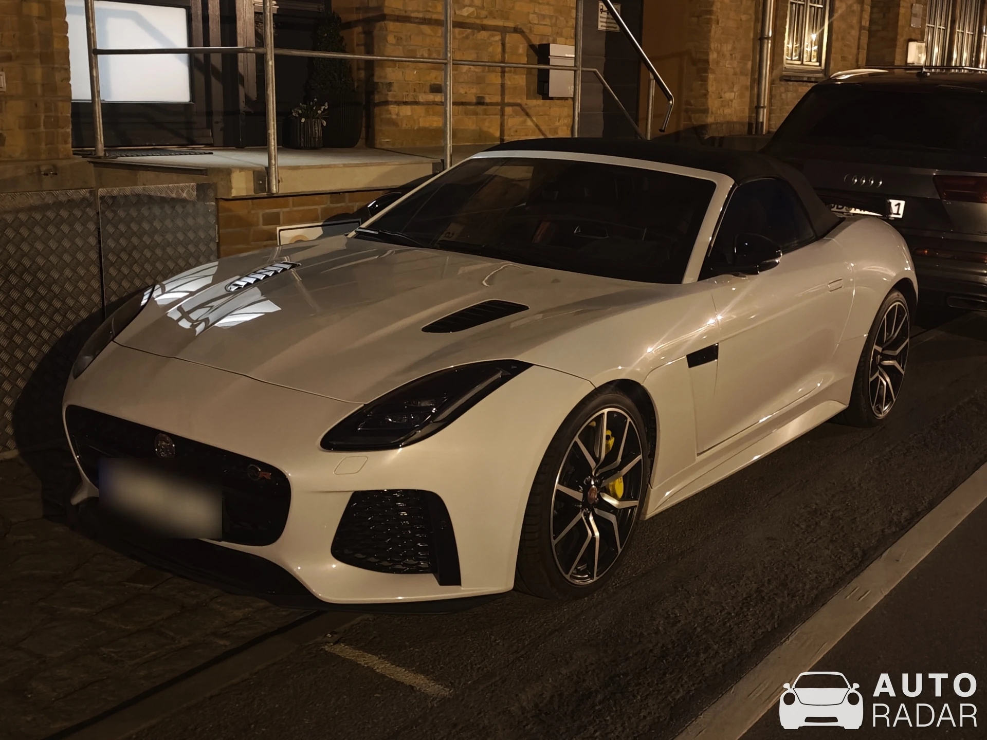Jaguar F-Type SVR Convertible spotted in Rostock