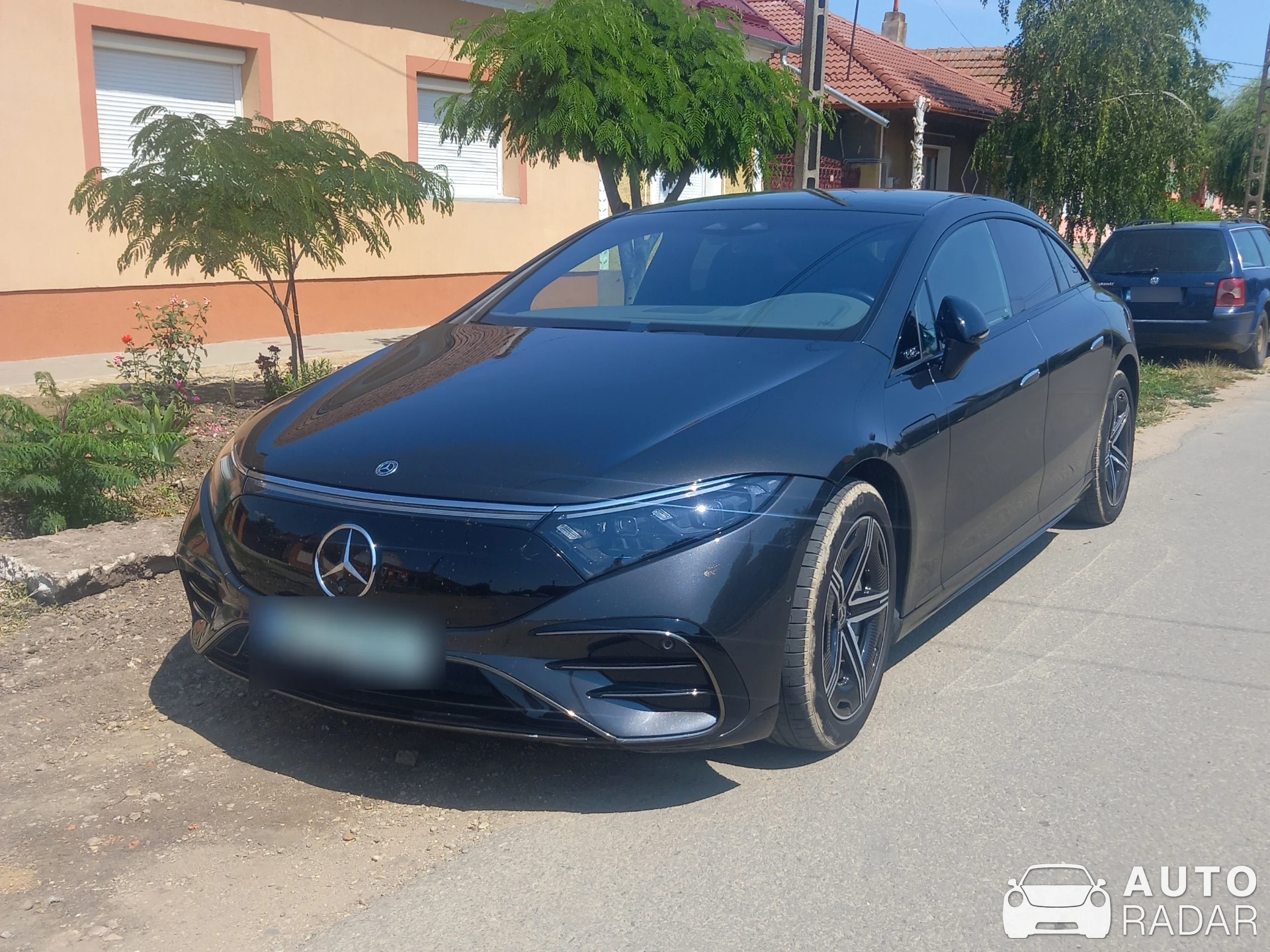 Mercedes-Benz EQS SUV spotted in Tămășeu