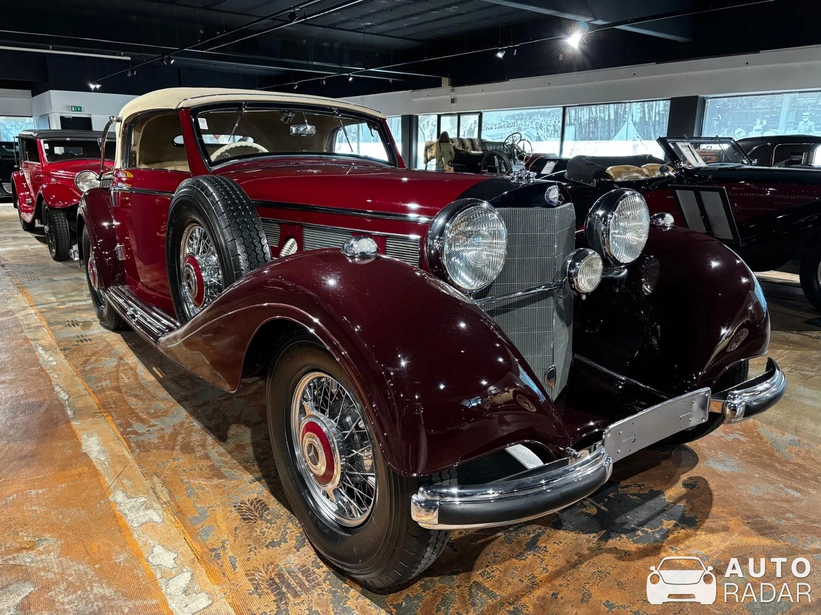 Mercedes-Benz 540K Cabriolet B spotted in Druten