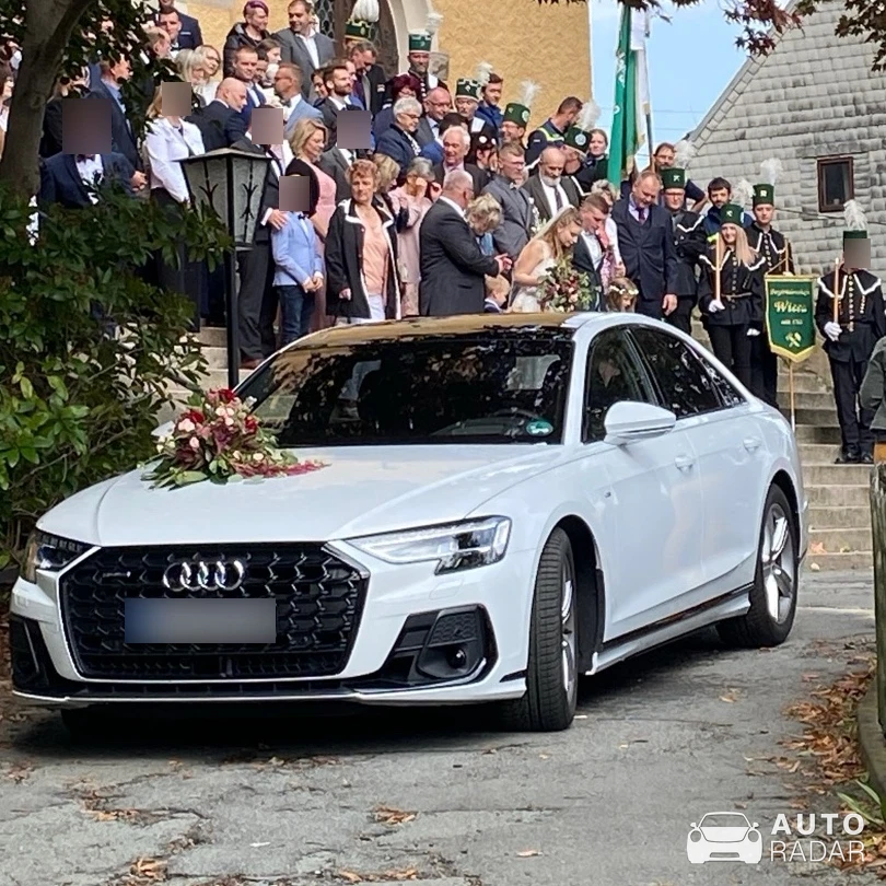 Audi A8 D5 Facelift S line spotted in Thum, Deutschland