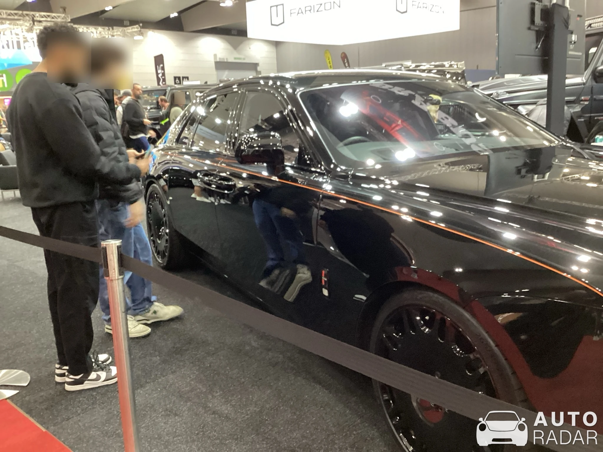 Rolls-Royce Ghost Black Badge 2021 spotted in South Wharf, Australia