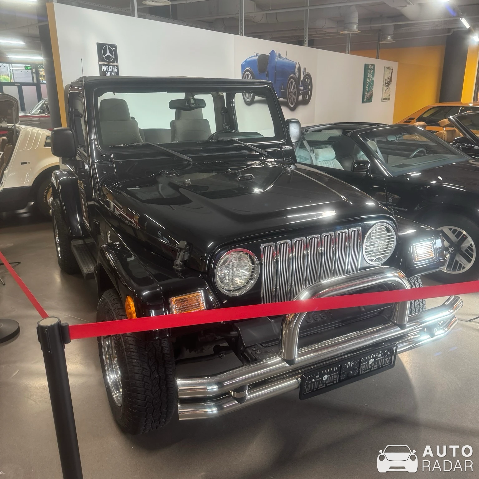 Jeep Wrangler Sahara spotted in Budapest