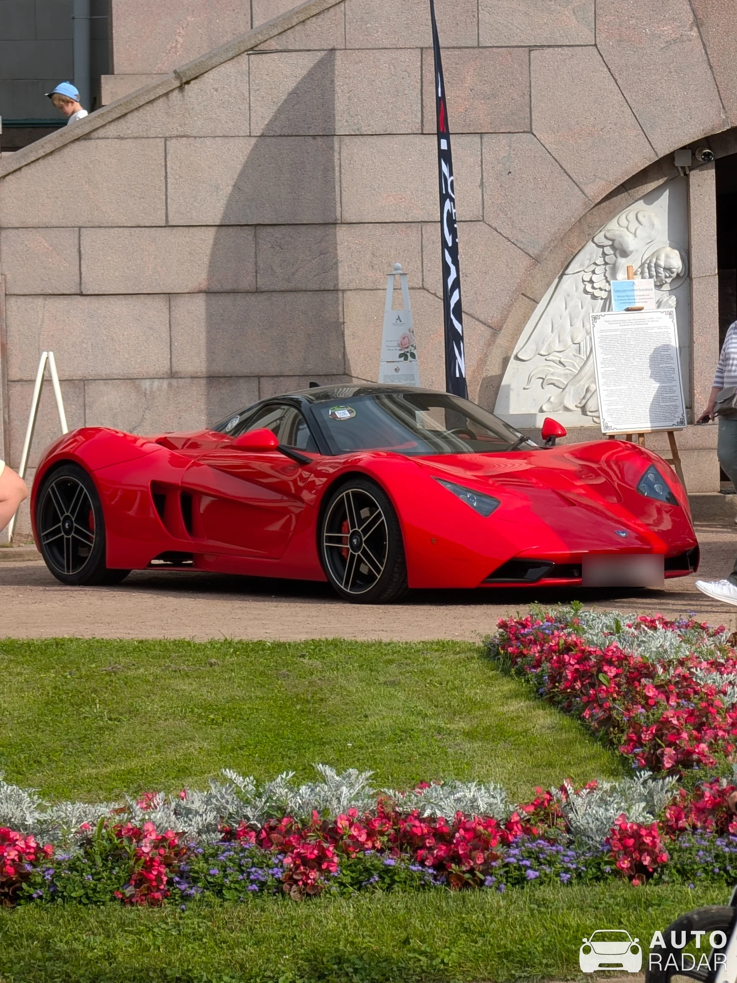 Marussia B1 spotted in Архангельское