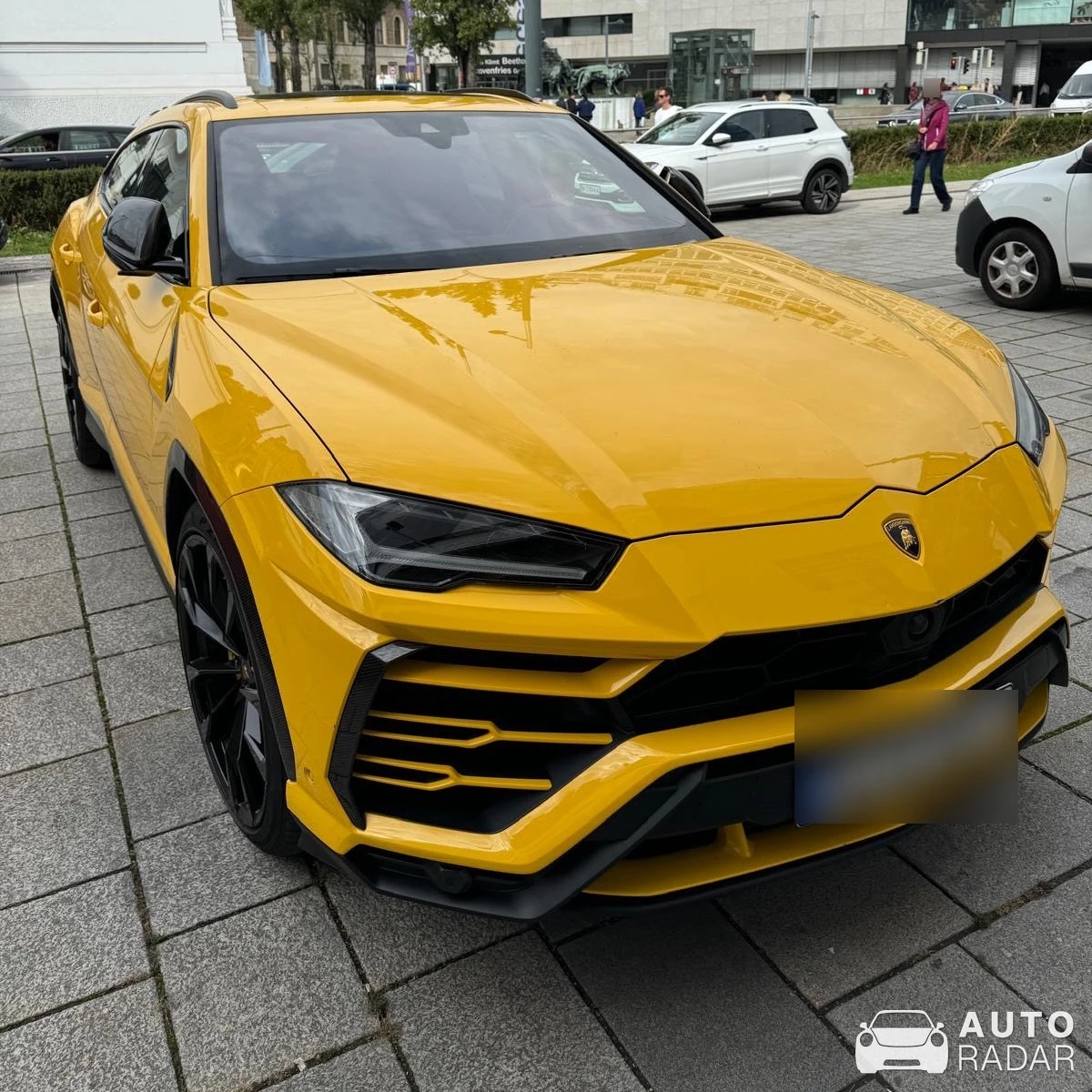 Lamborghini Urus spotted in Wien, Austria