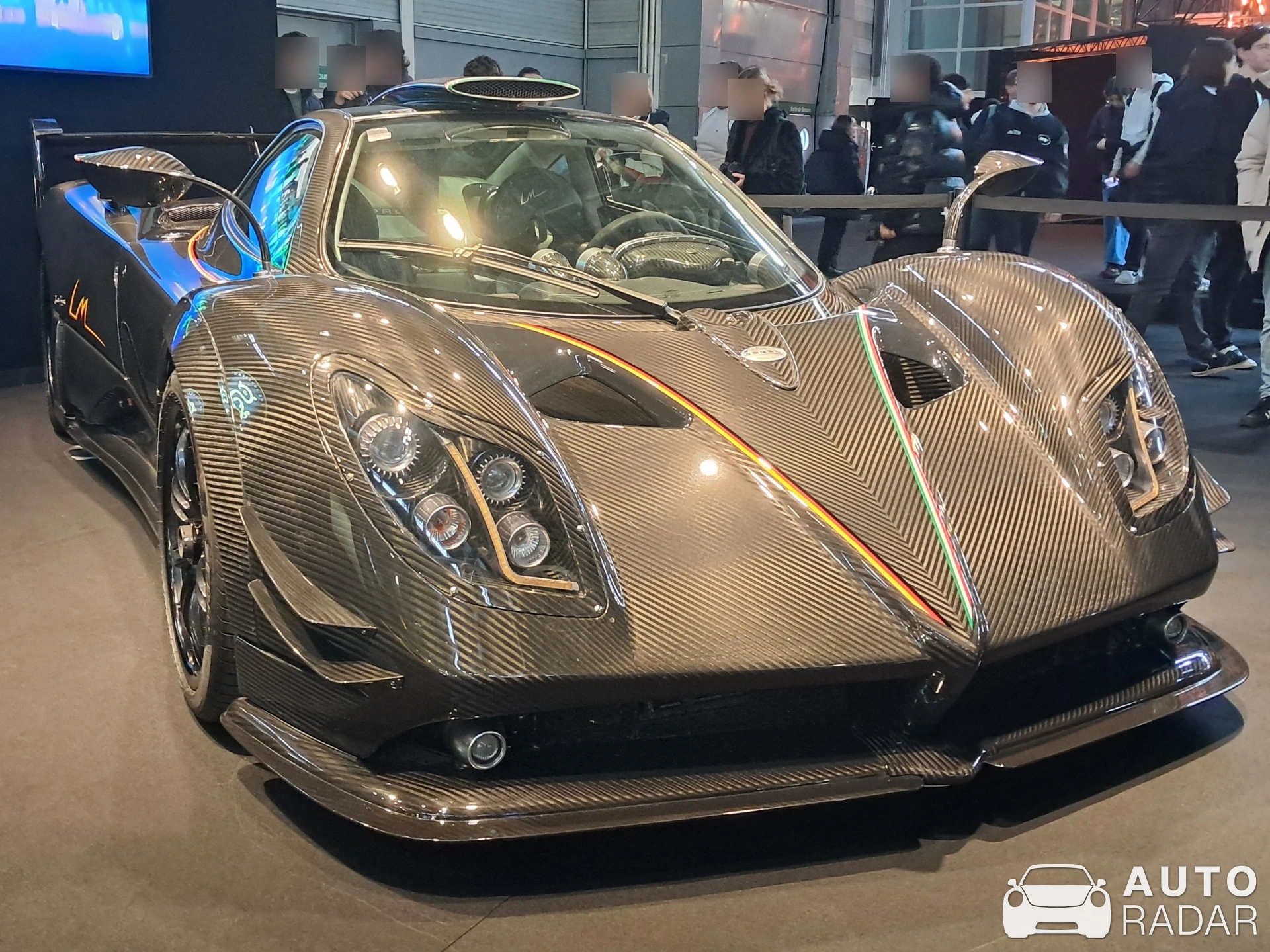 Pagani Zonda LM spotted in Vanves