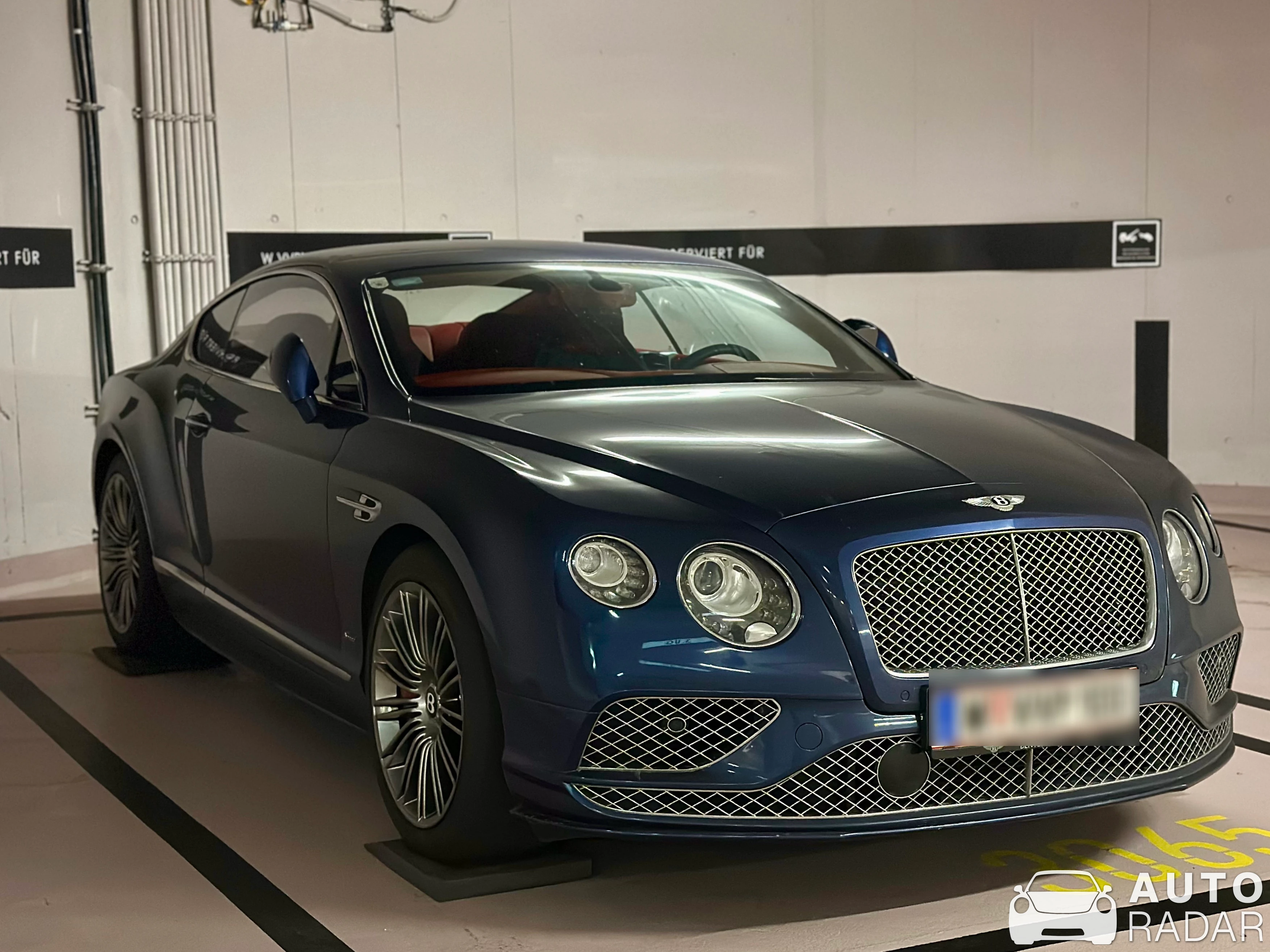 Bentley Continental GT Speed 2016 spotted in Wien