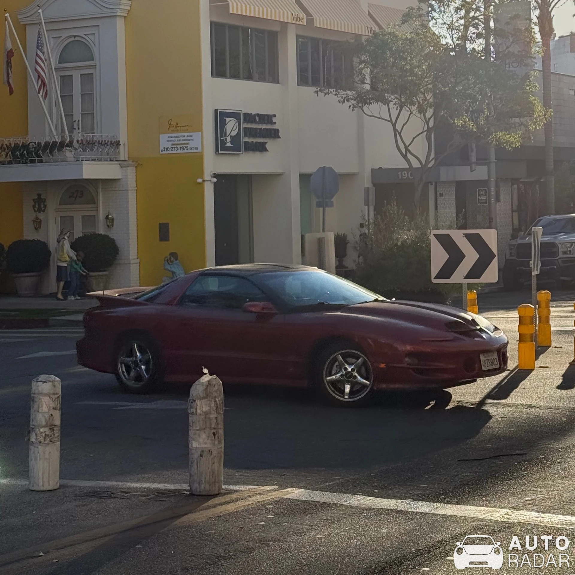 Pontiac Firebird spotted in Beverly Hills, United States