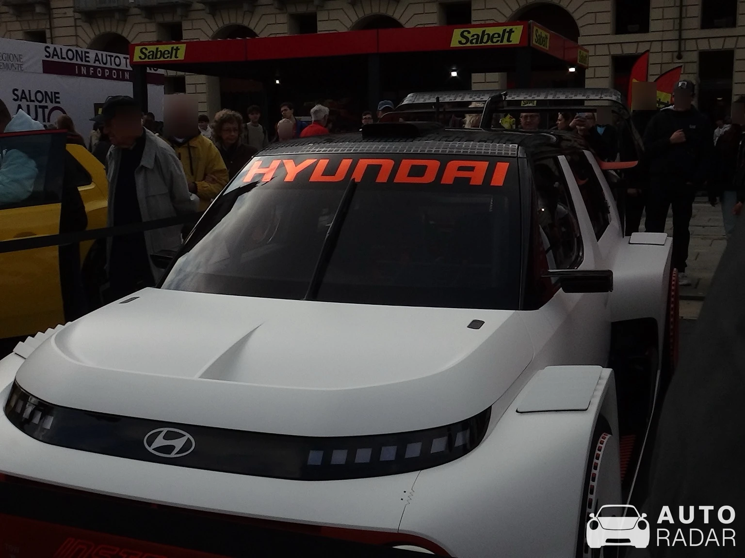 Hyundai Insteroid spotted in Torino