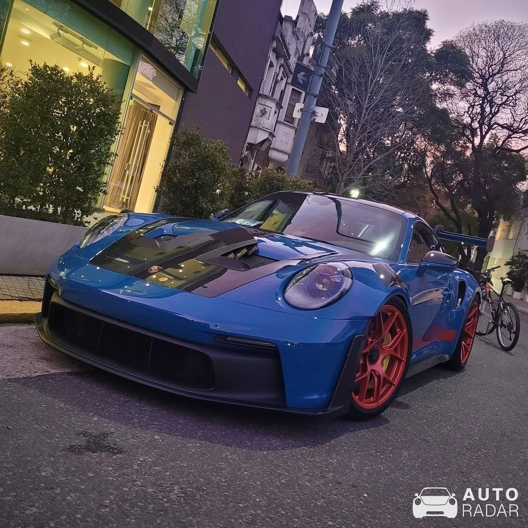 Porsche 992 GT3 RS MkI spotted in Buenos Aires, Argentina