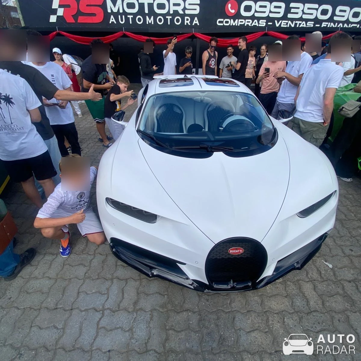 Bugatti Chiron Sport spotted in Maldonado, Uruguay