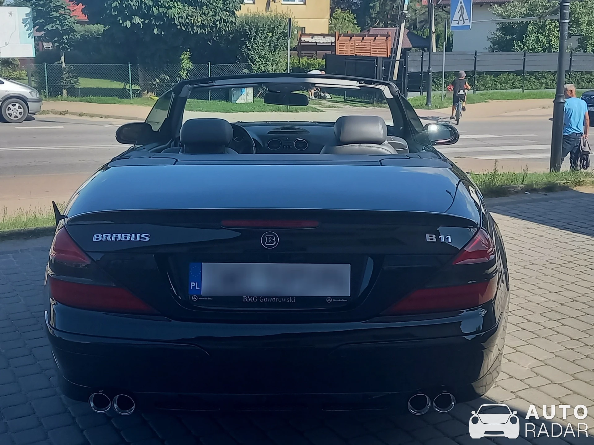 Mercedes-AMG Brabus SL spotted in Luzino