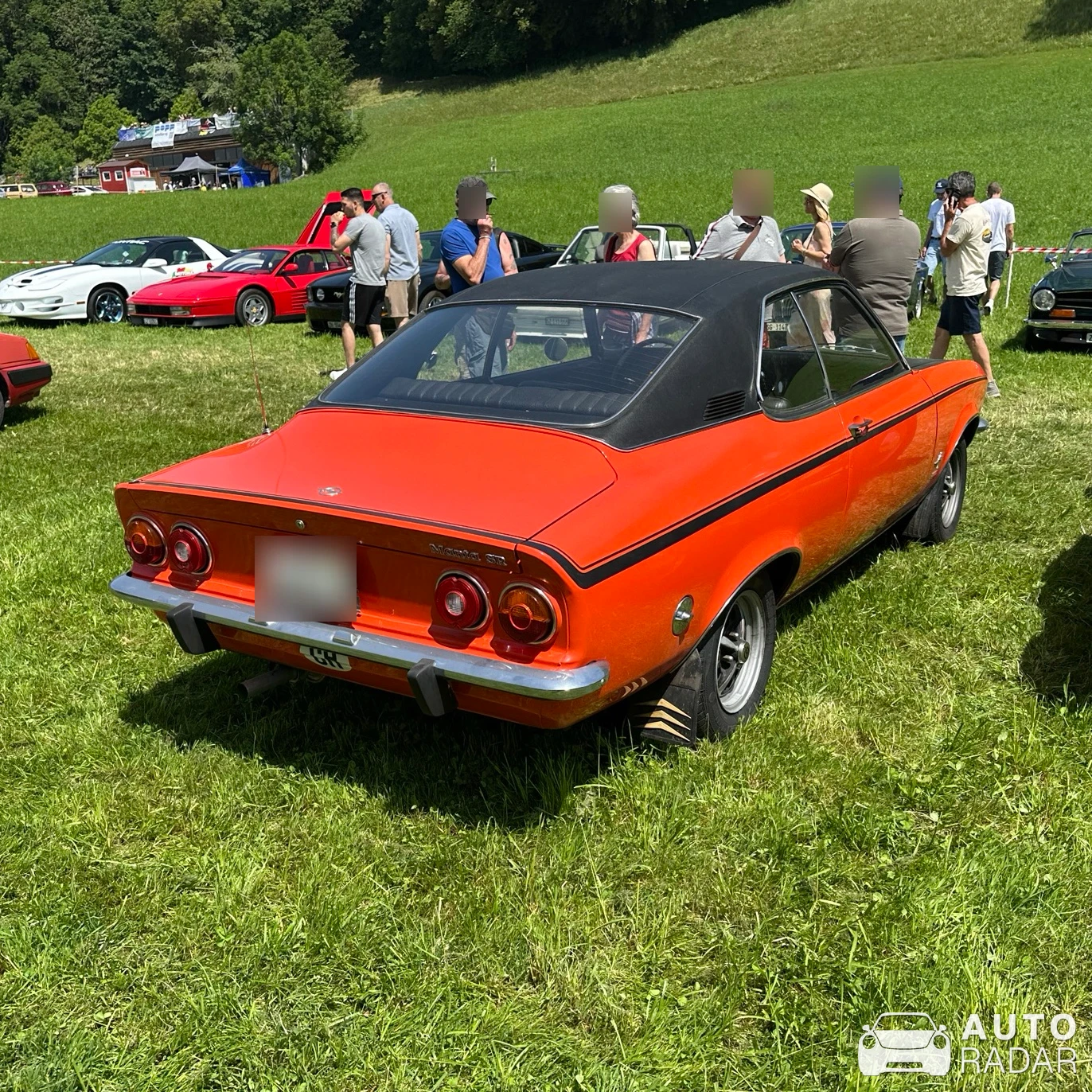 Opel Manta A spotted in Dürnten