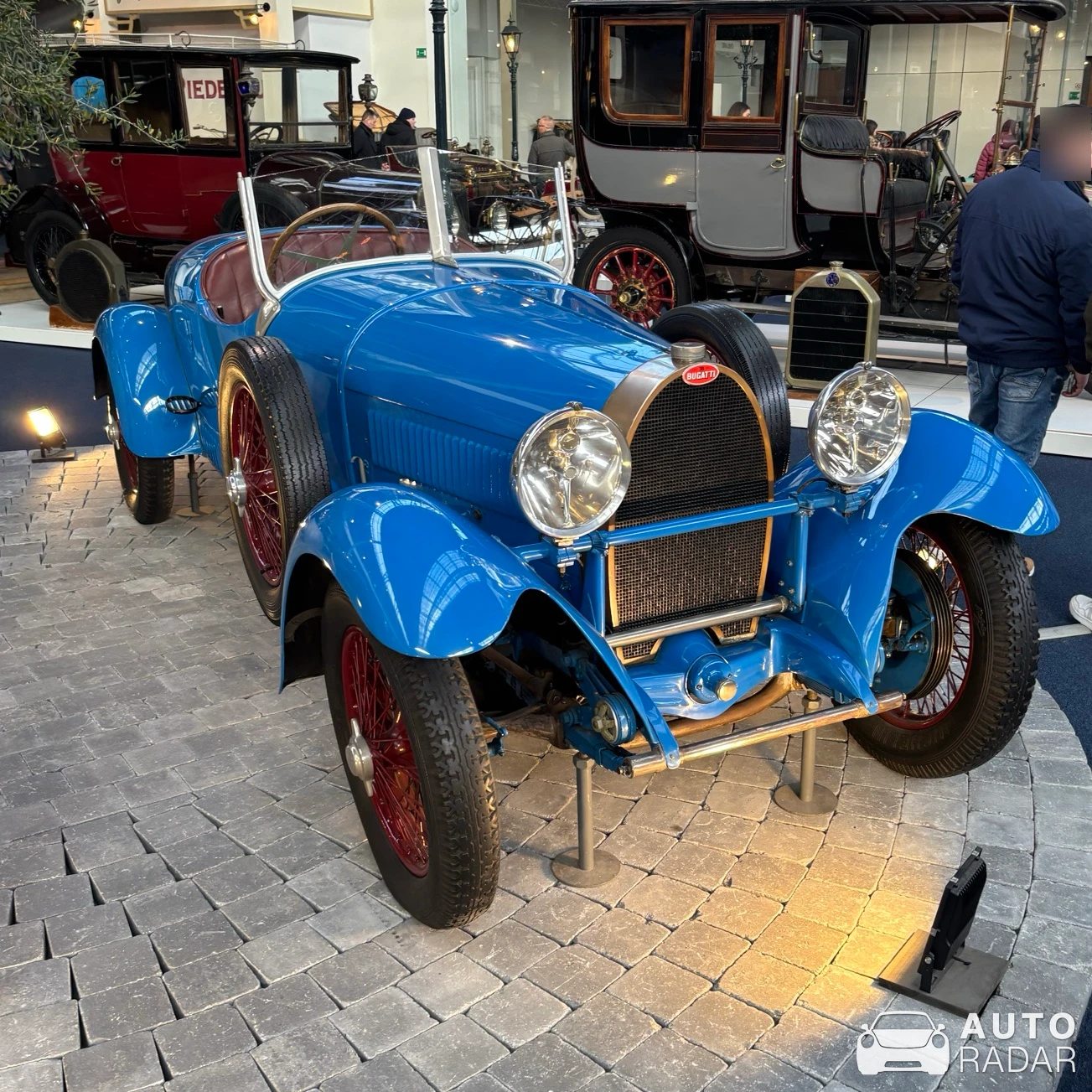 Bugatti Type 43 spotted in Brussel