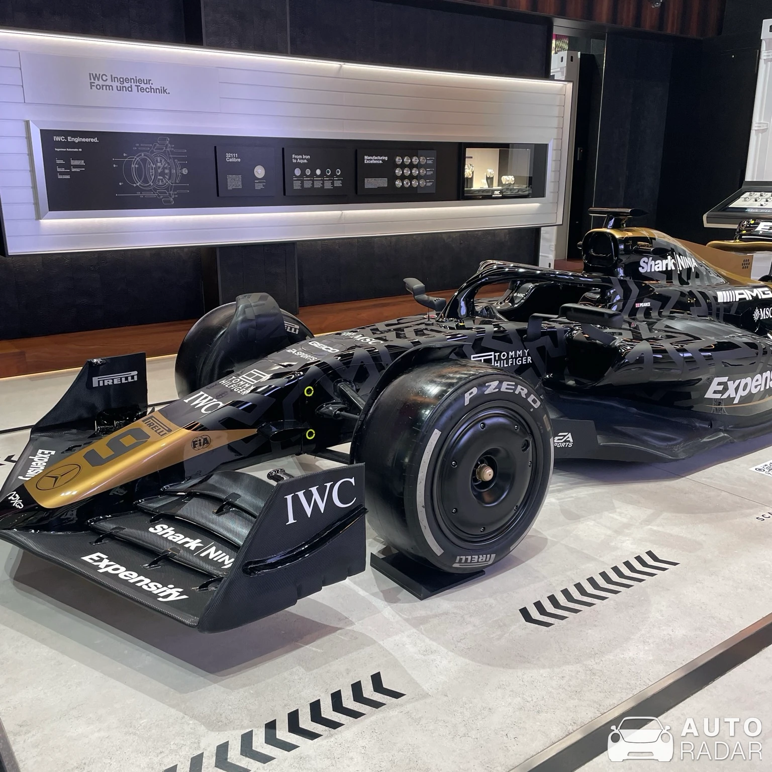 Mercedes-AMG F1 W14 E Performance spotted in Dubai