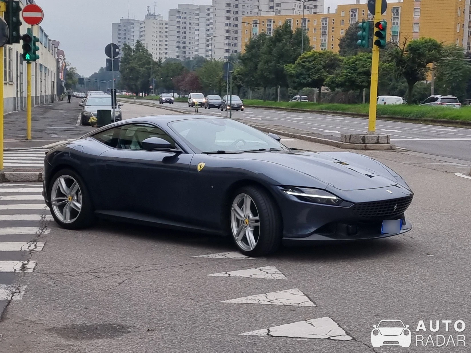 Ferrari Roma spotted in Città metropolitana di Milano, Italia