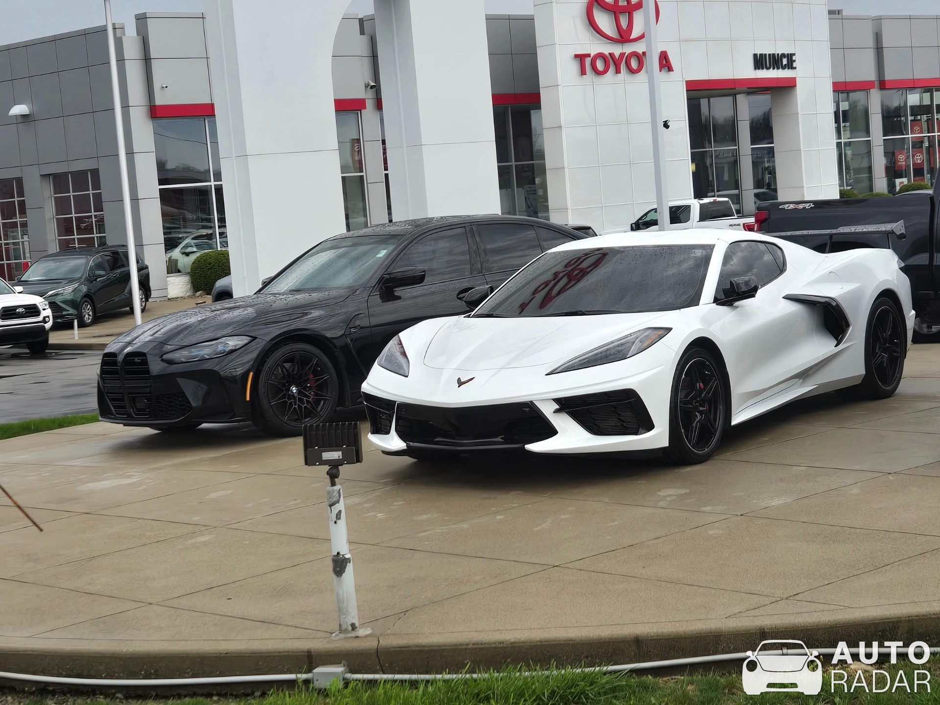 Chevrolet Corvette C8 Stingray spotted in Fishers