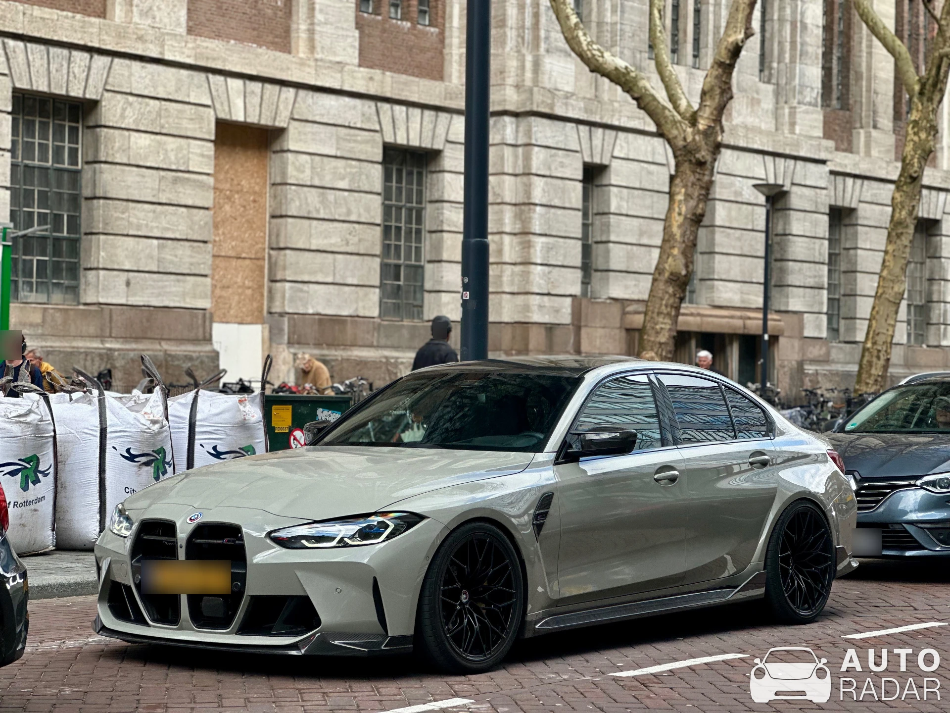BMW M3 G80 Sedan Competition Vorsteiner spotted in Rotterdam