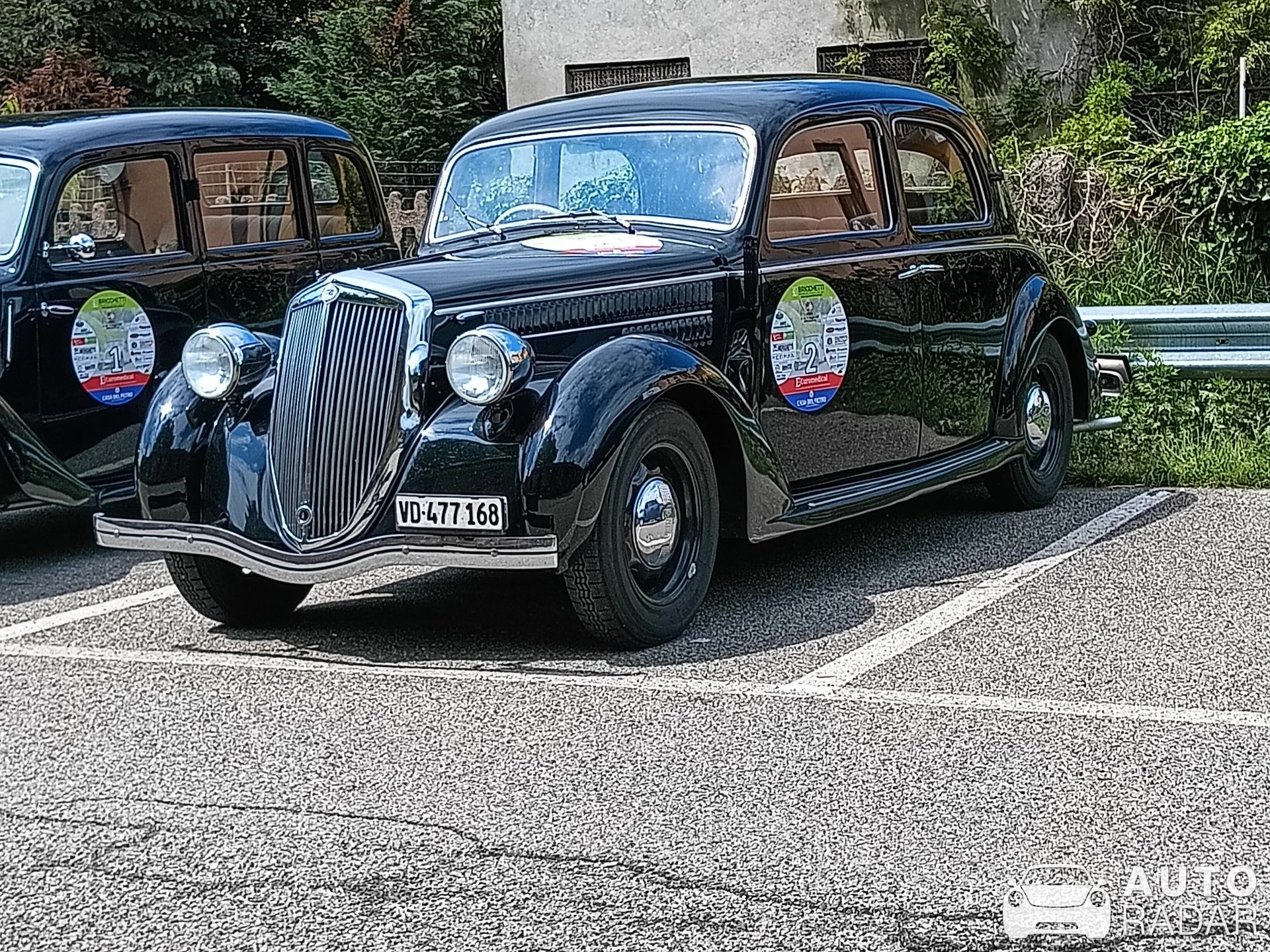 Lancia Aprilia Ardennes spotted in Luino