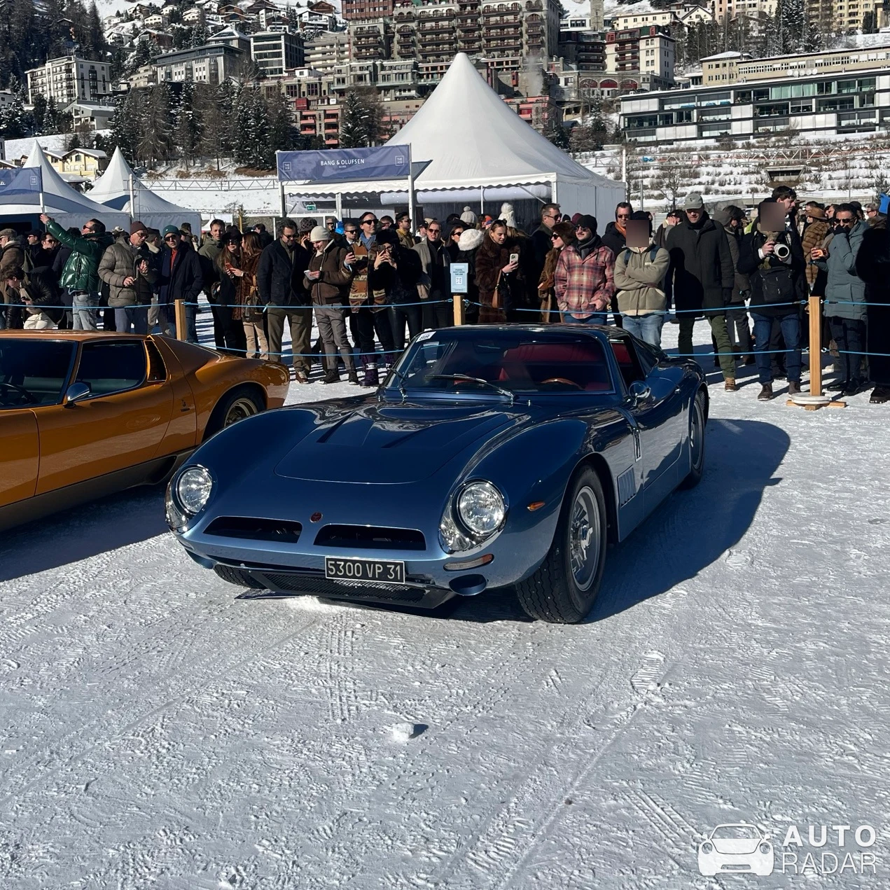 Bizzarrini 5300 GT Strada spotted in Sankt Moritz, Svizzera