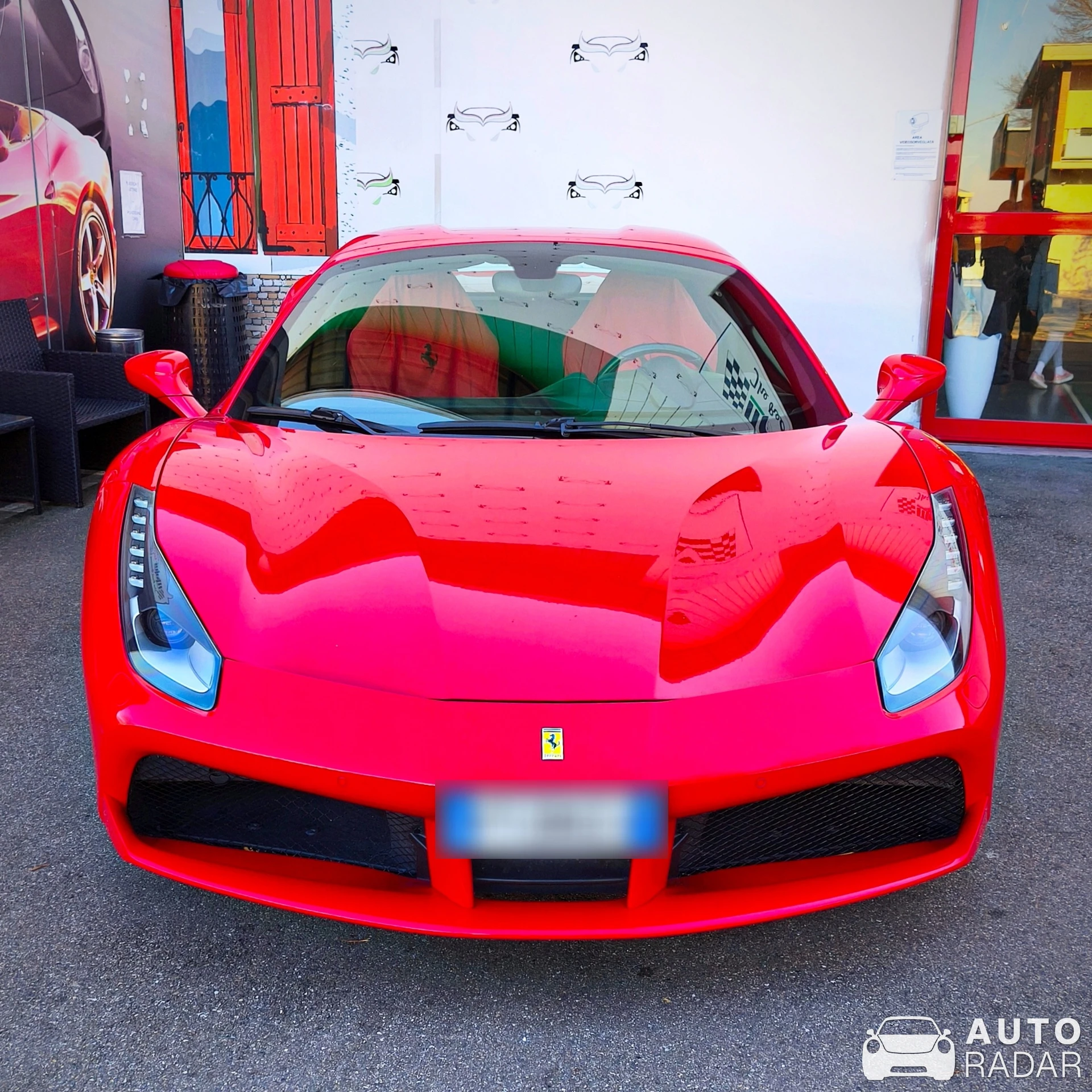 Ferrari 488 GTB spotted in Maranello, Italy