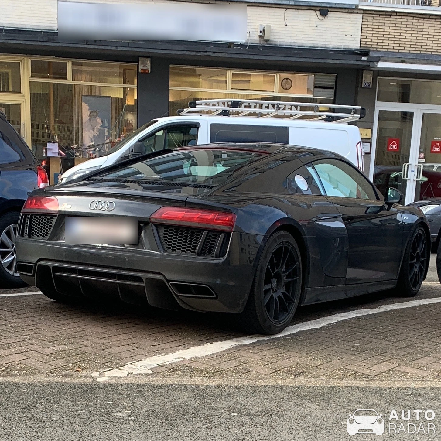 Audi R8 V10 spotted in Antwerpen, België