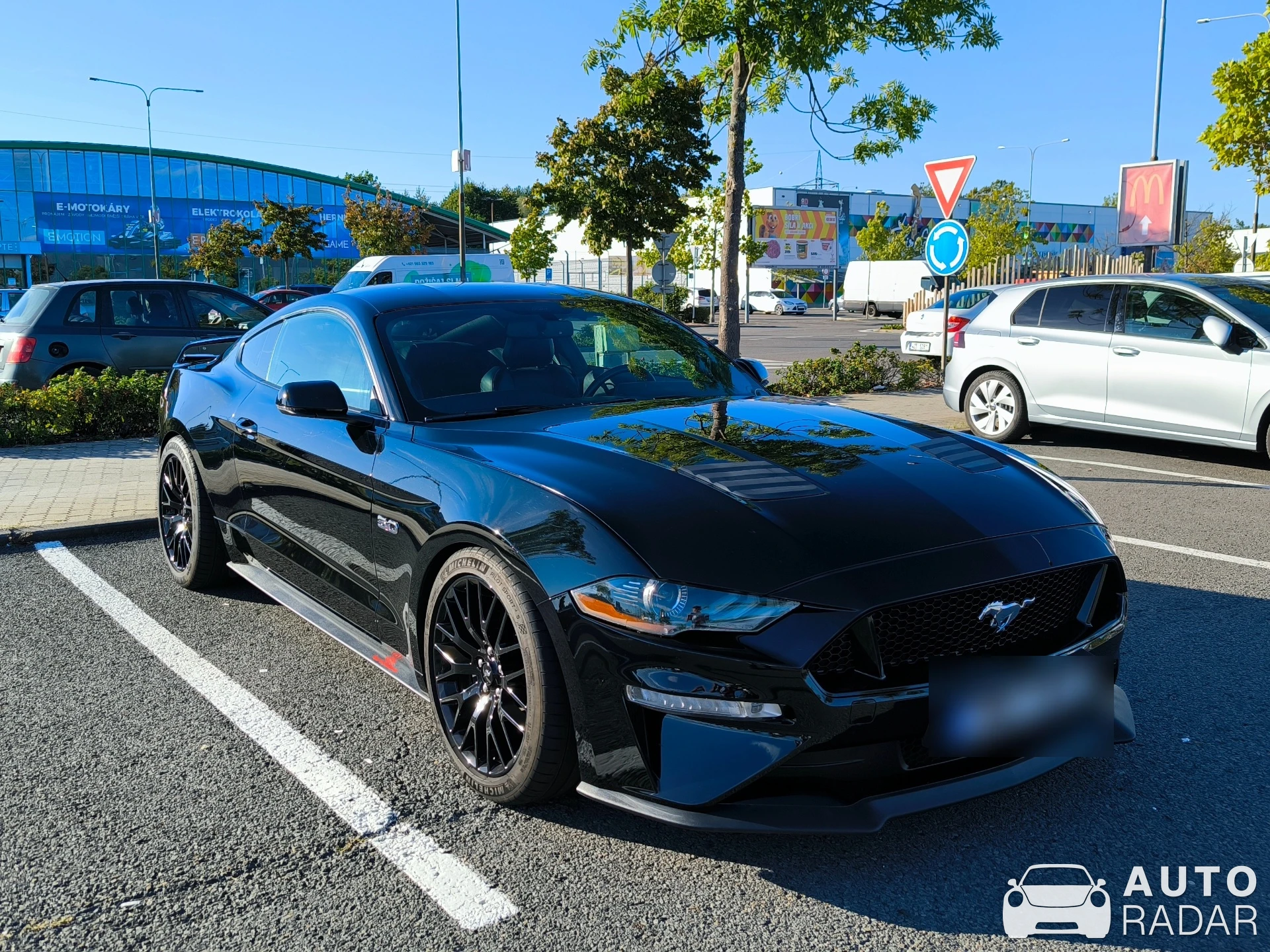 Ford Mustang55 S550 spotted in Ostrava, Czech Republic