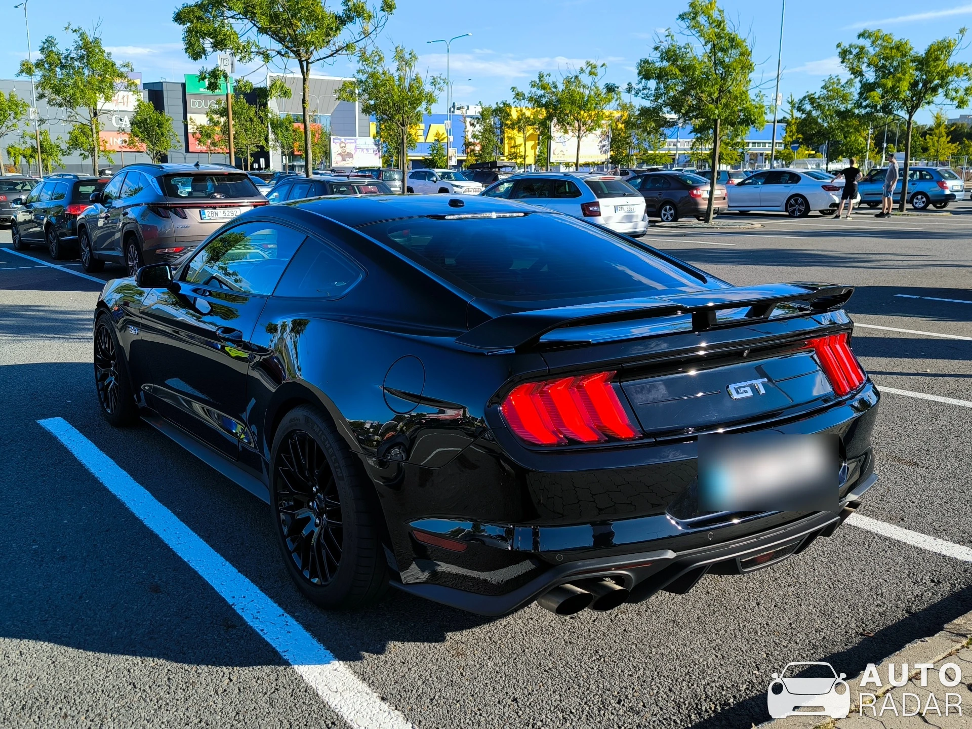 Ford Mustang55 S550 spotted in Ostrava