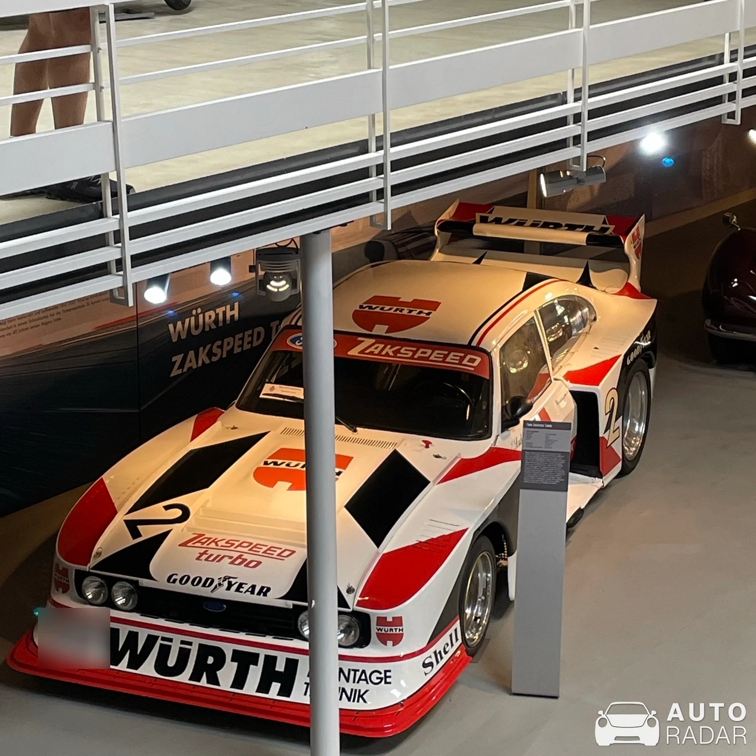 Ford Capri Zakspeed Group 5 spotted in Langenburg