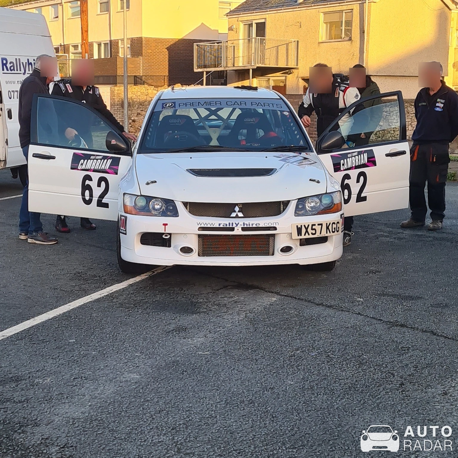 Mitsubishi Lancer Evolution X Time Attack spotted