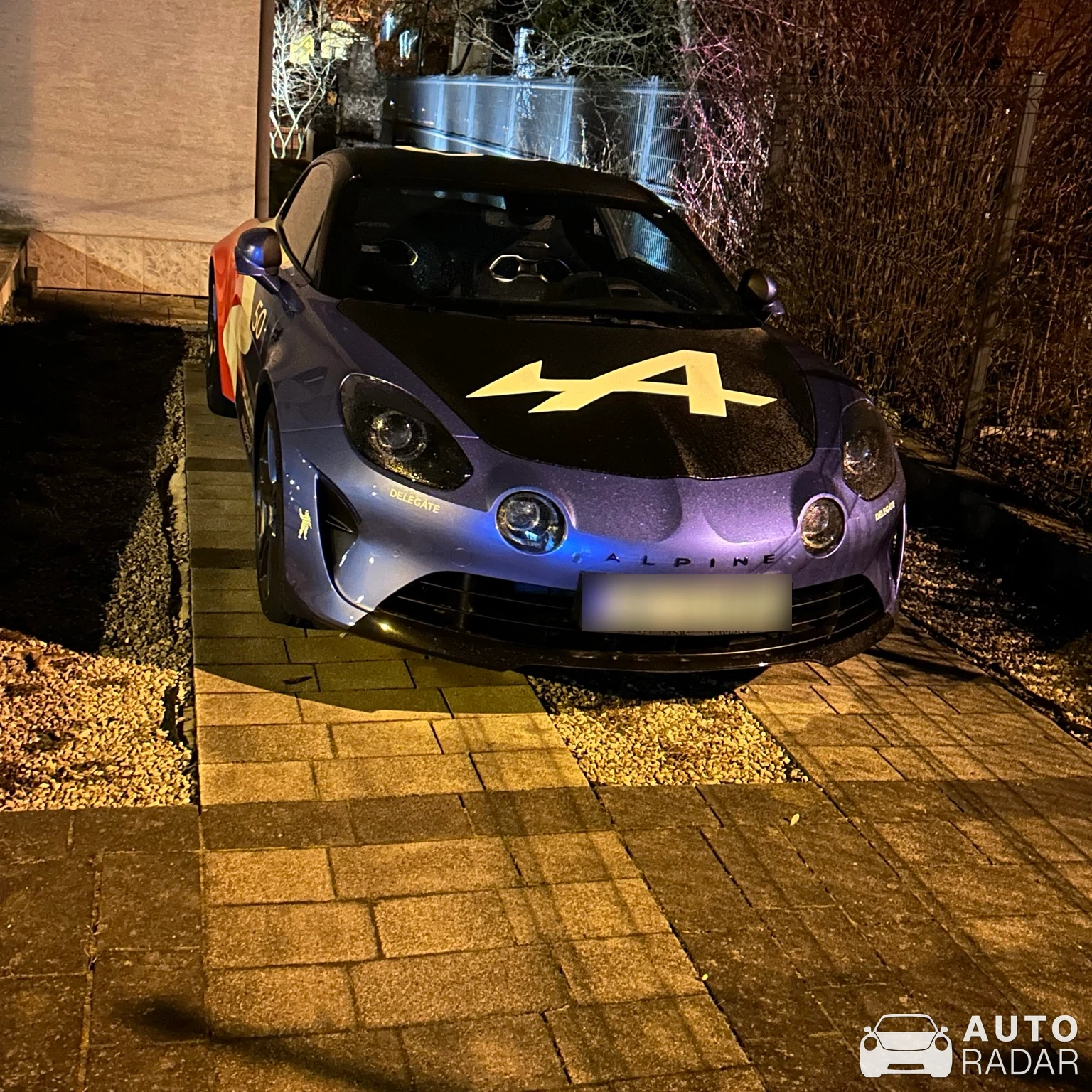 Alpine A110 spotted in Tarnów