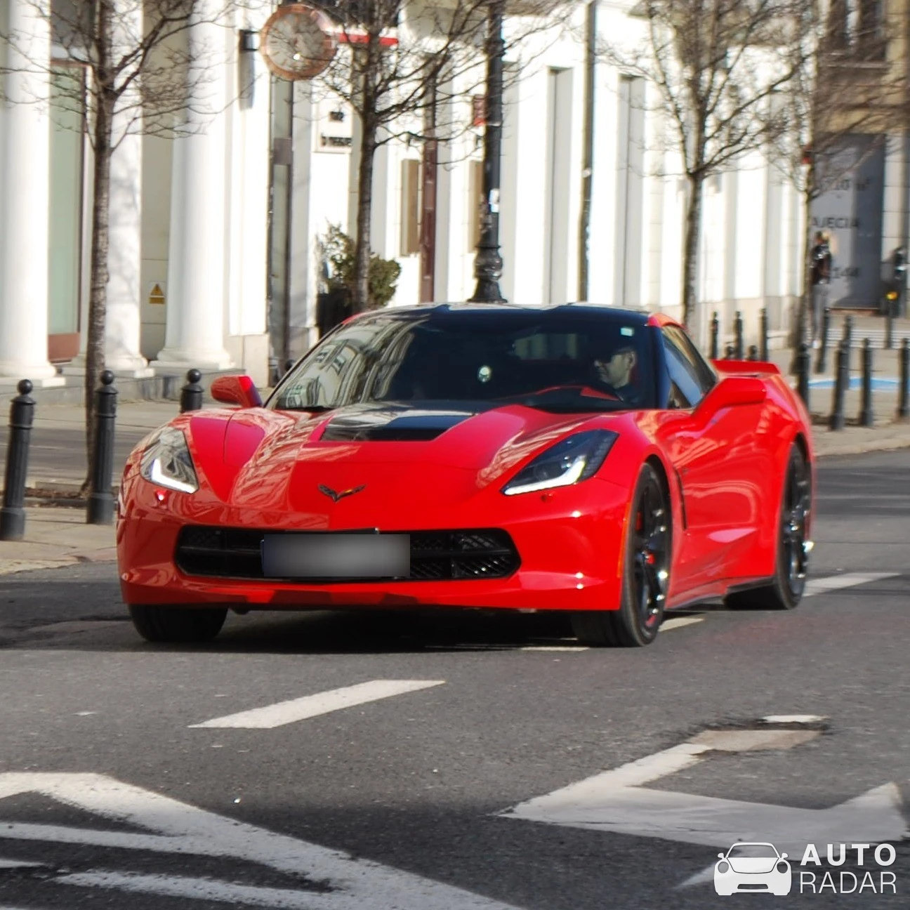 Chevrolet Corvette C7 Stingray spotted in Warszawa, Poland