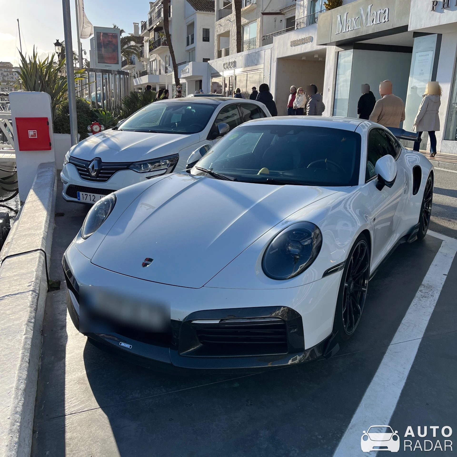 Porsche Brabus 820 spotted in Marbella, Spagna