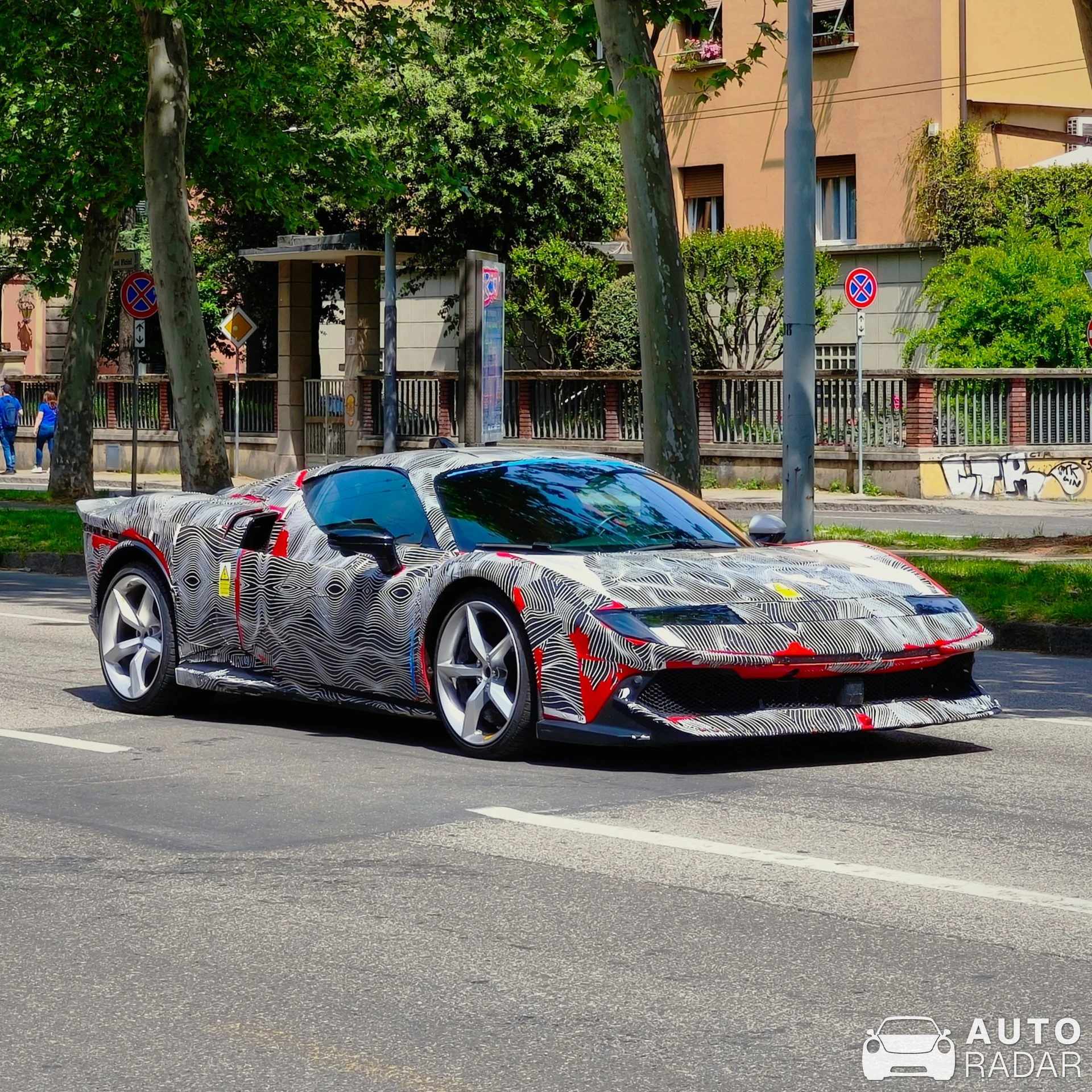 Ferrari 849 Testarossa Mule spotted in Bologna