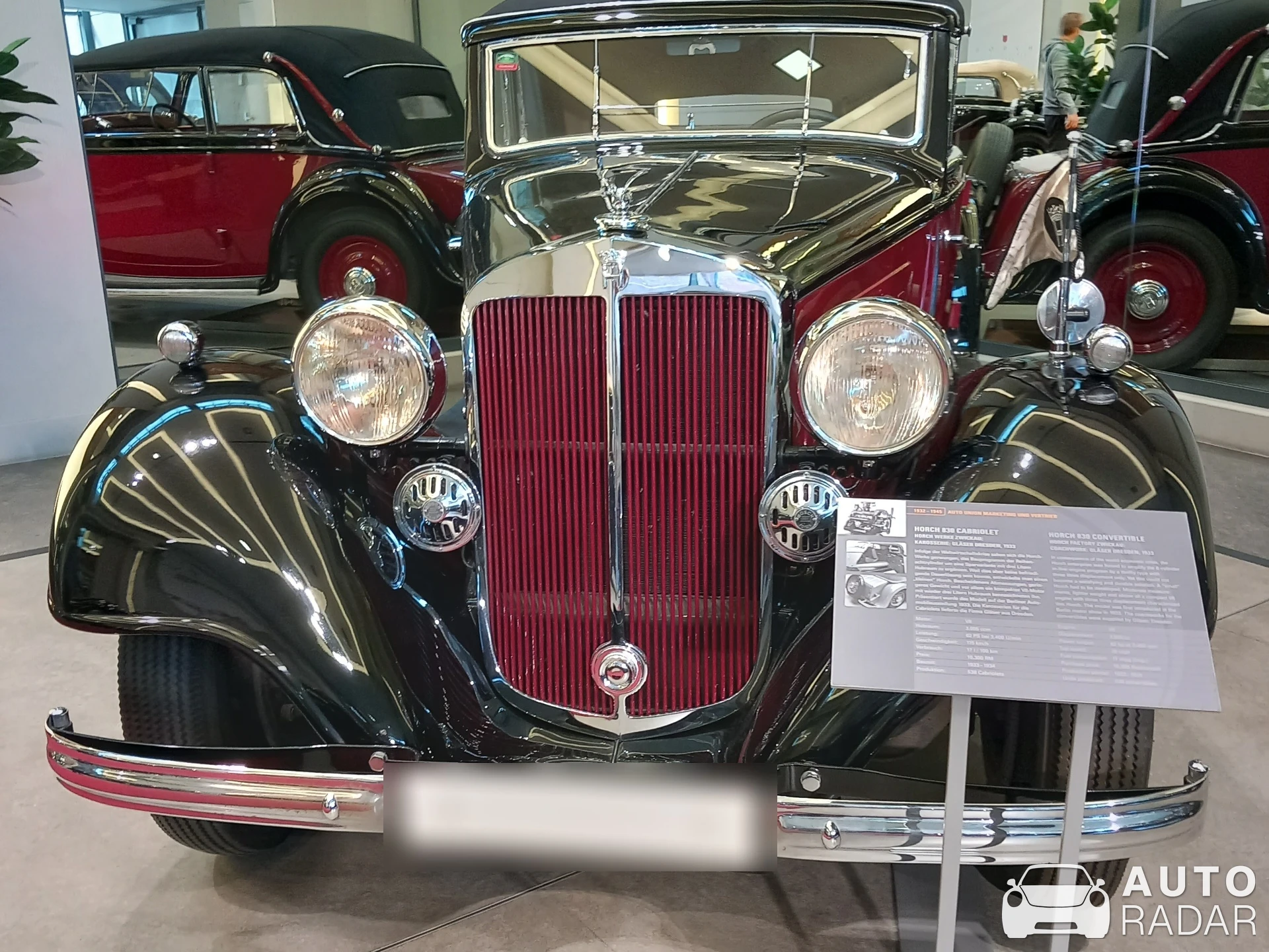 Horch 853 spotted in Wilkau-Haßlau