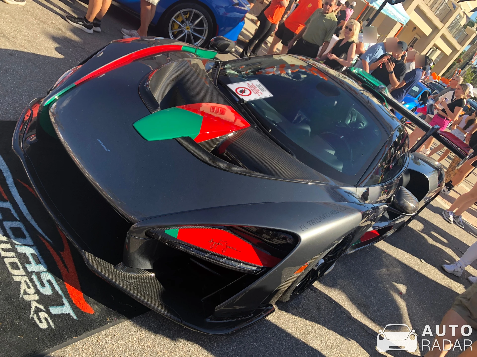 McLaren Senna XP spotted in Naples